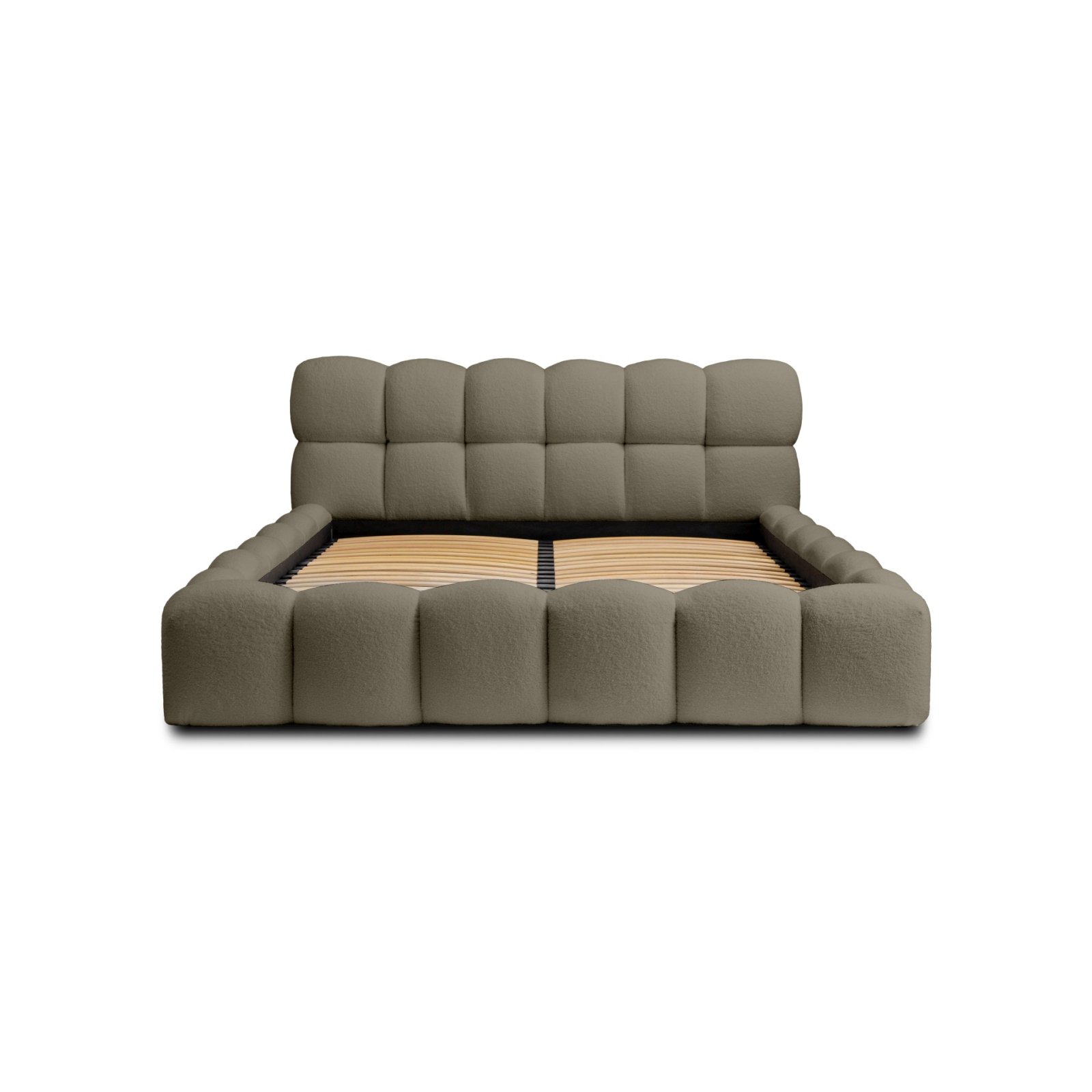 Polsterbett Vento-Slim Boucle 140x200 mit Holzrahmen Quelle 16