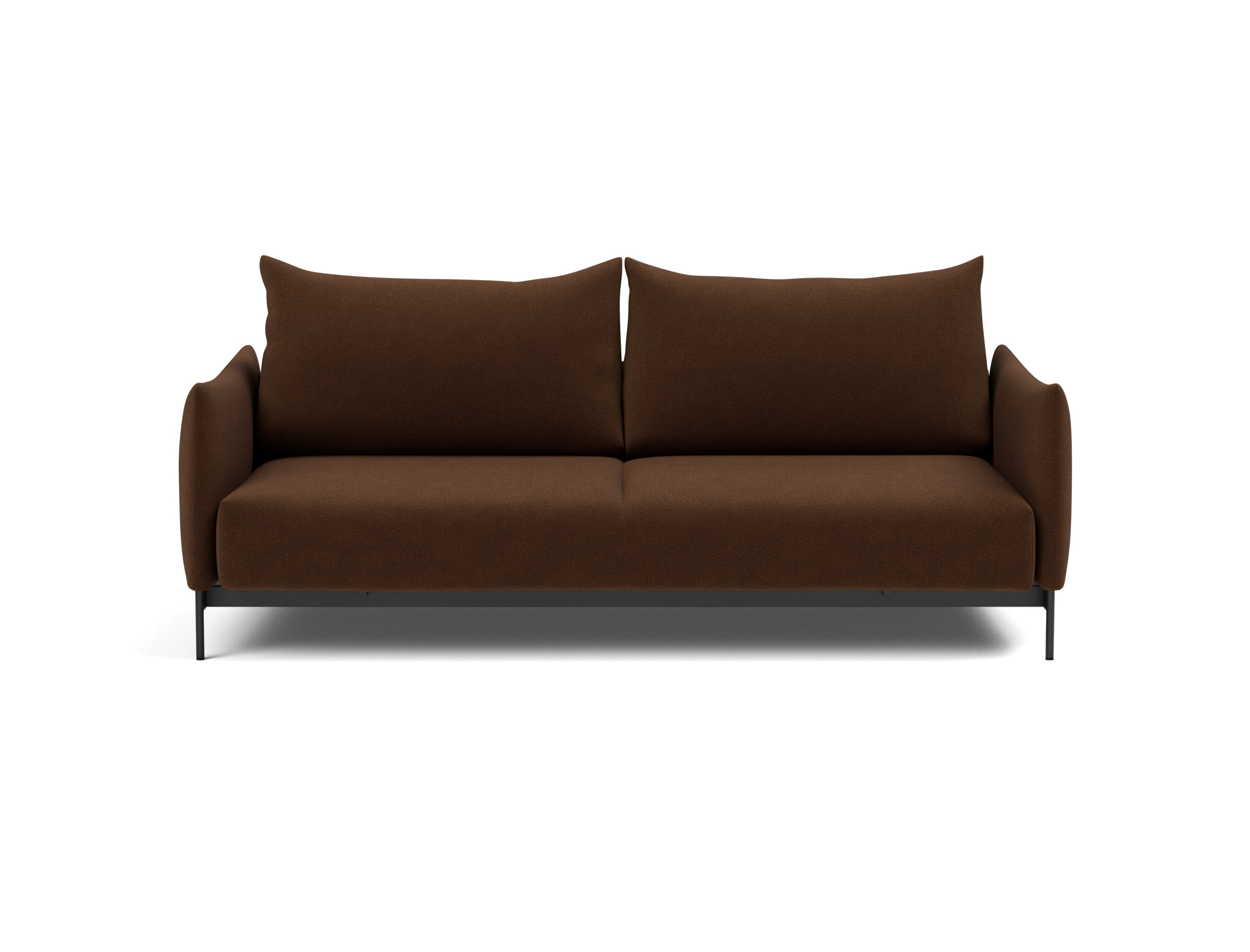 Schlafsofa Malloy Strukturierter Stoff Taura 359-Cappuccino