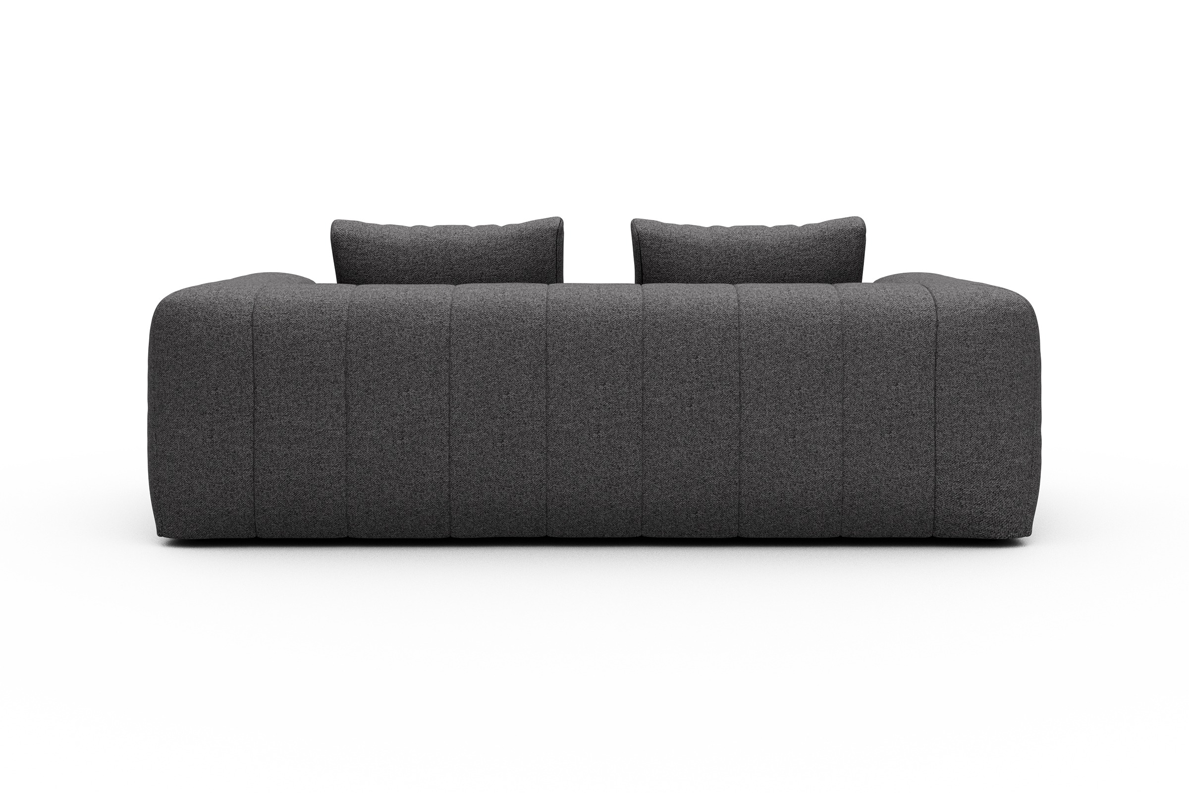 Sofa Hugo 3-Sitzer Sama-Antracite