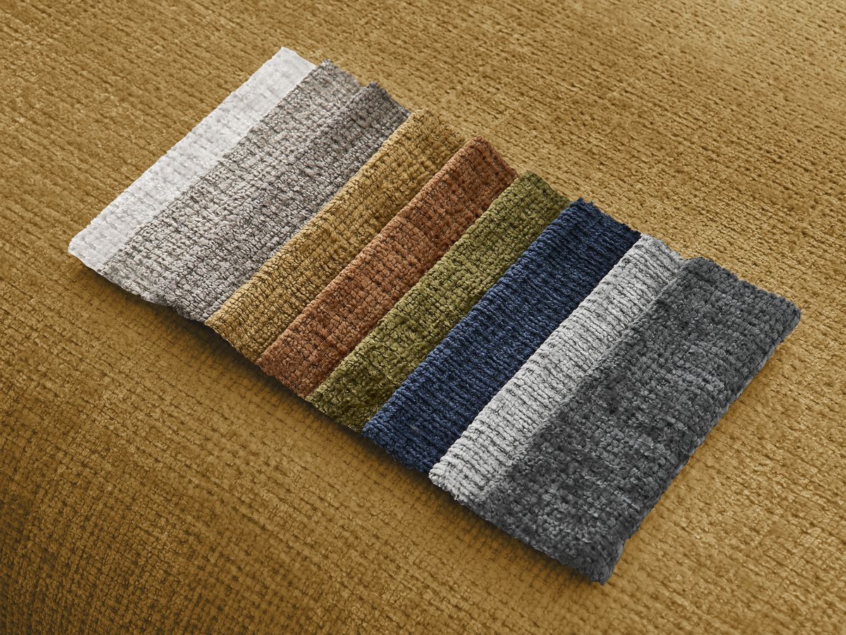 Bobochic Sirius Sofa Strukturstoff Gelb