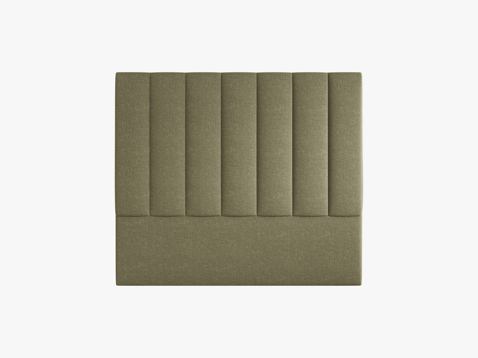 Micadoni Marl Polster-Kopfteil Chenille Eden Grün 140x120
