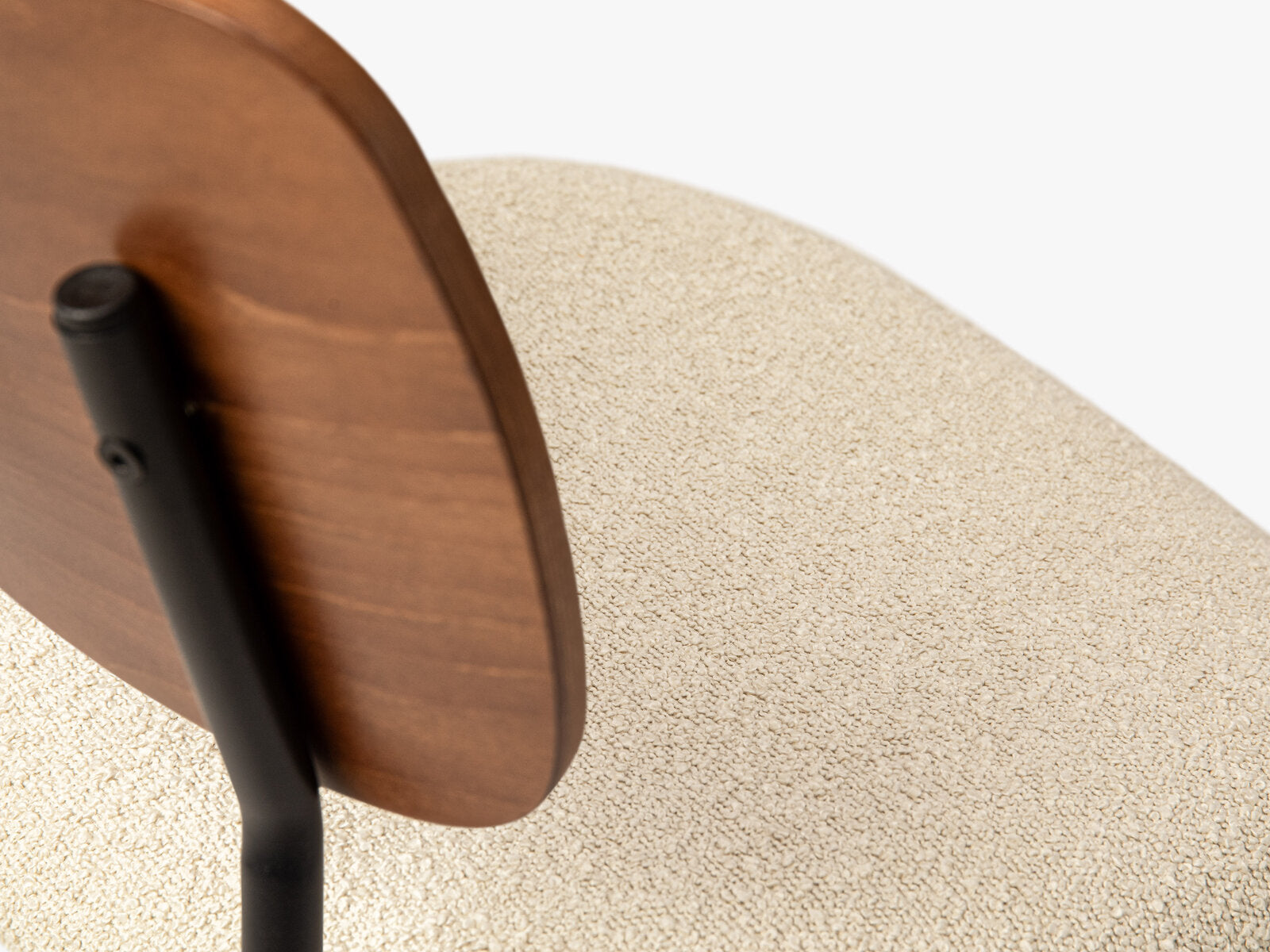 Micadoni Stuhl Dina Boucle Baloo Beige