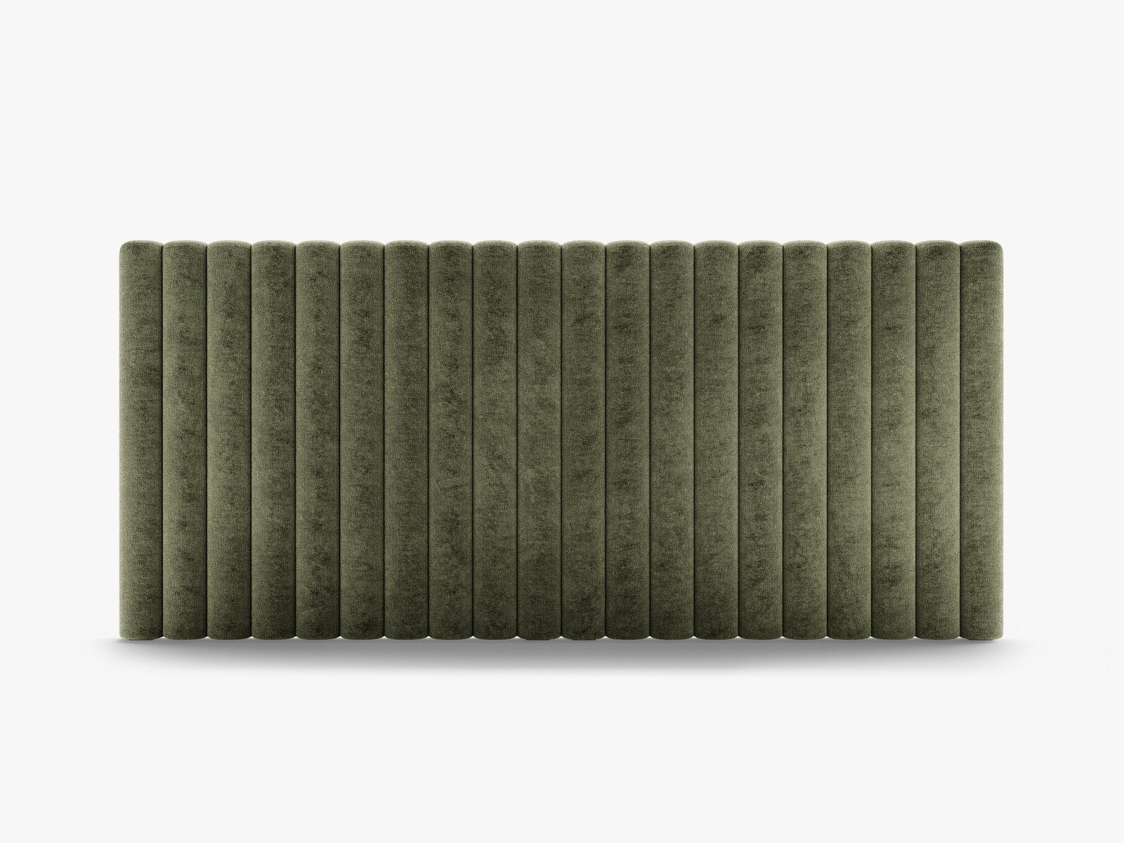 Micadoni Mistero Polster-Kopfteil Chenille Perfect Harmony Grün 200x95