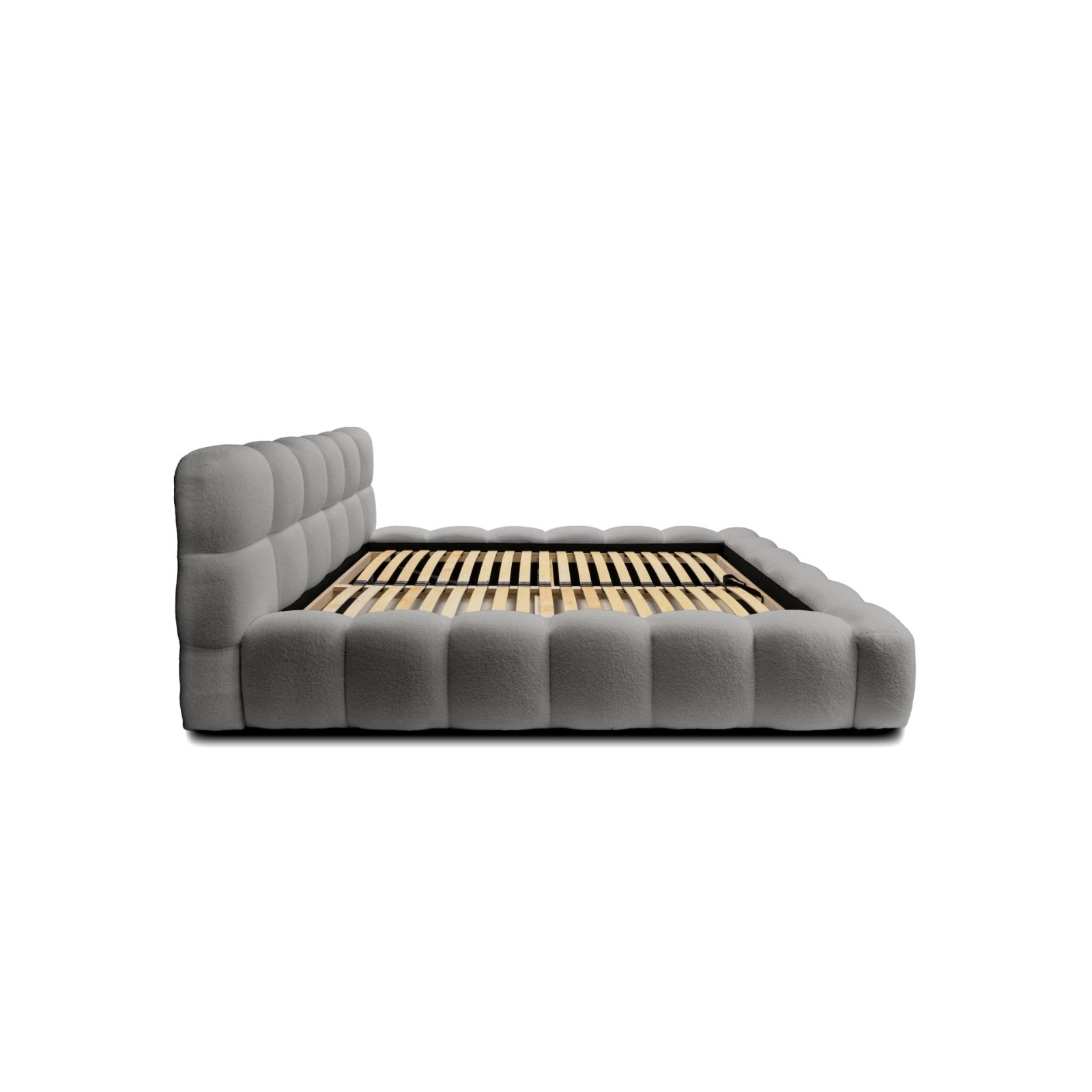 Polsterbett Vento Boucle 180x200 mit Metallrahmen Quelle 92