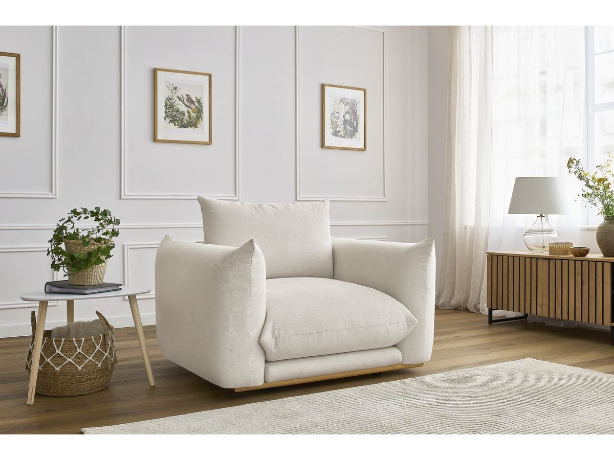Bobochic Ernest Sessel Stoff Beige