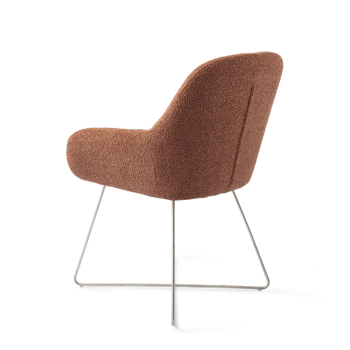 Jesper Home Esszimmerstuhl Kushi Amber Autumn Cross Stahl