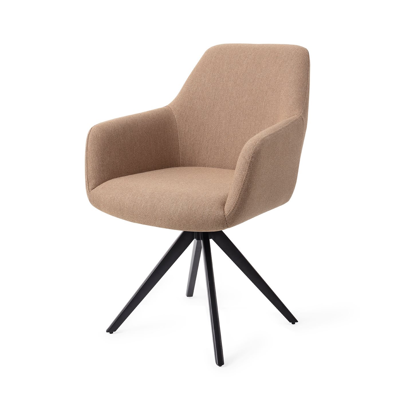 Jesper Home Esszimmerstuhl Hiroo Whisper-Wheat Turn Schwarz