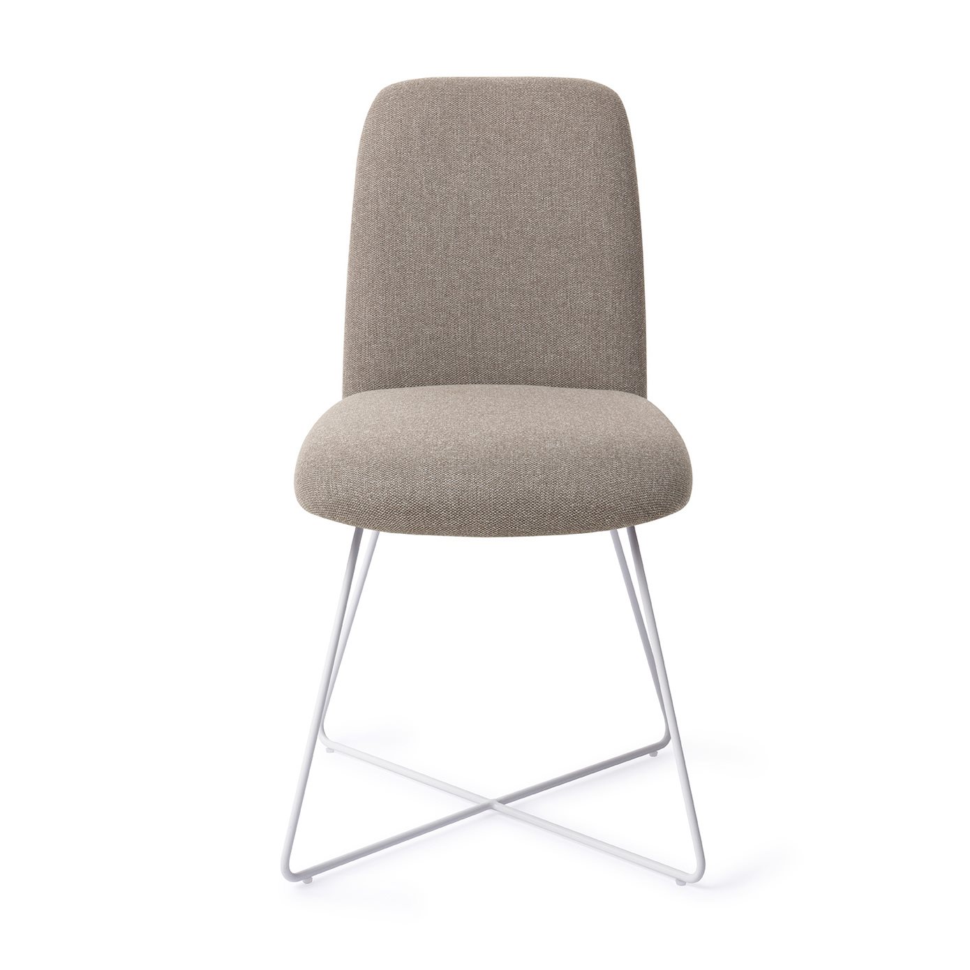 Jesper Home Esszimmerstuhl Taiwa Foggy-Fusion Cross Weiß moebelfaktor