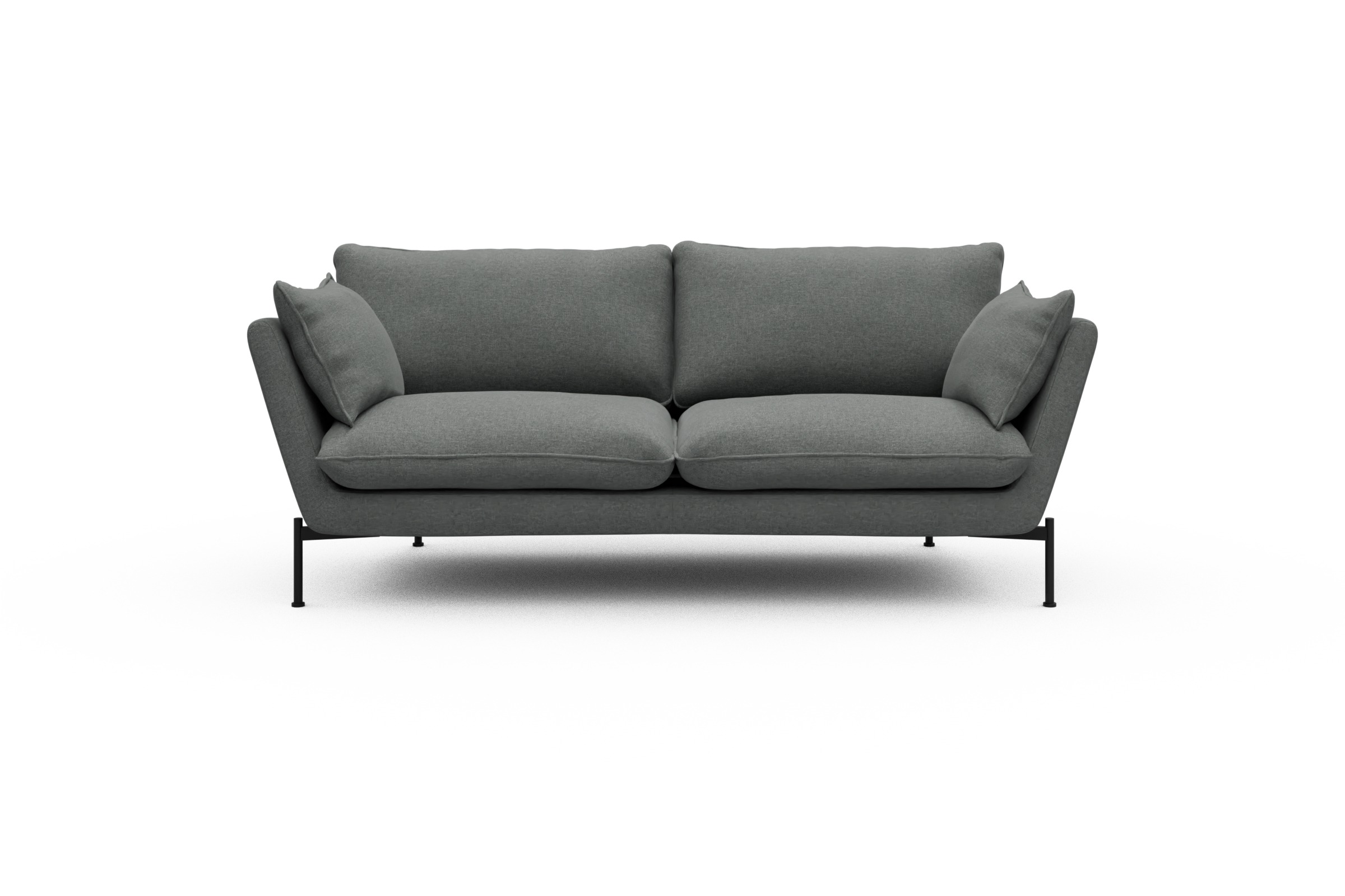 Skandi Home Sofa Anton 2-Sitzer Satya-Steel moebelfaktor
