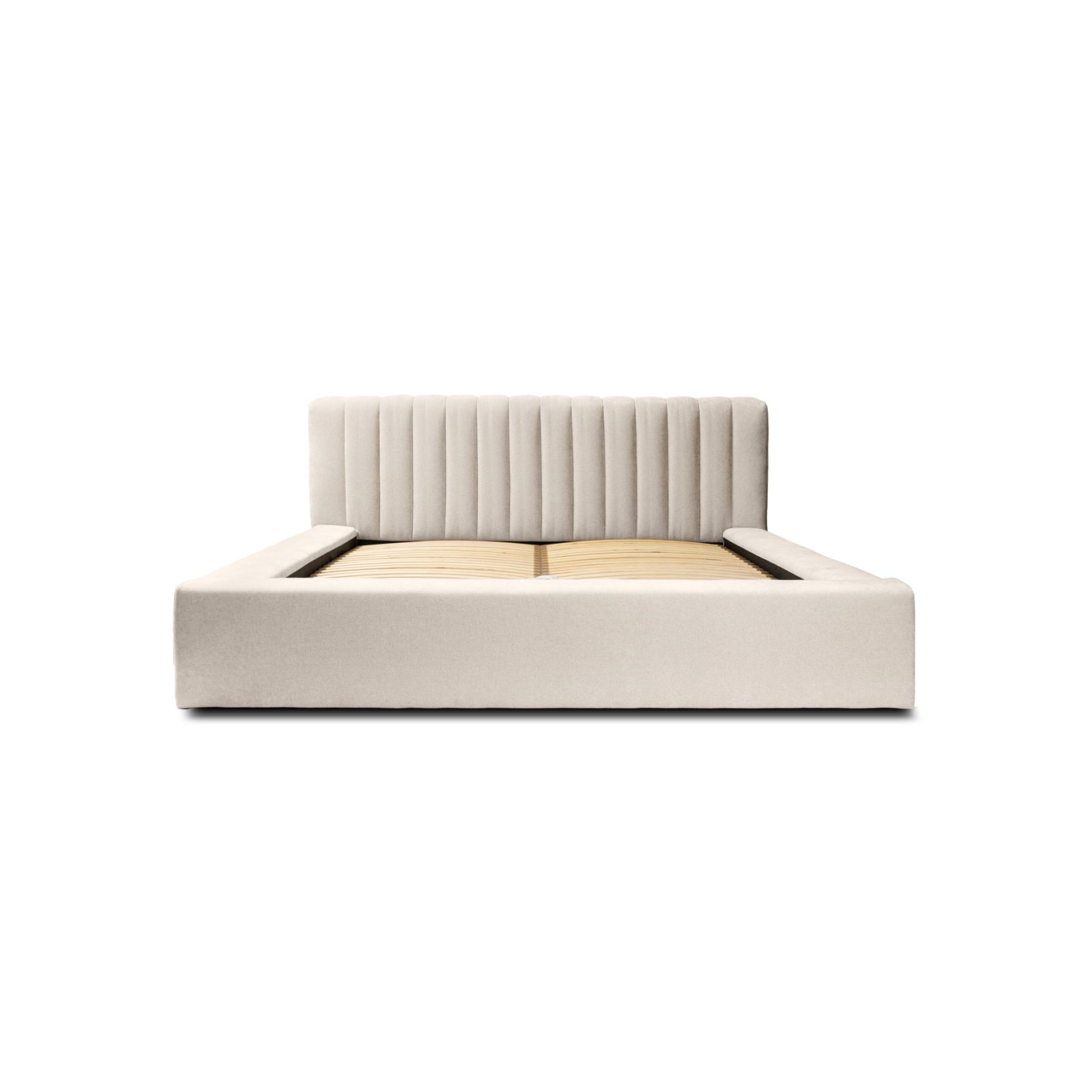 Polsterbett Carno Chenille 160x200 mit Metallrahmen Ditra-New 20