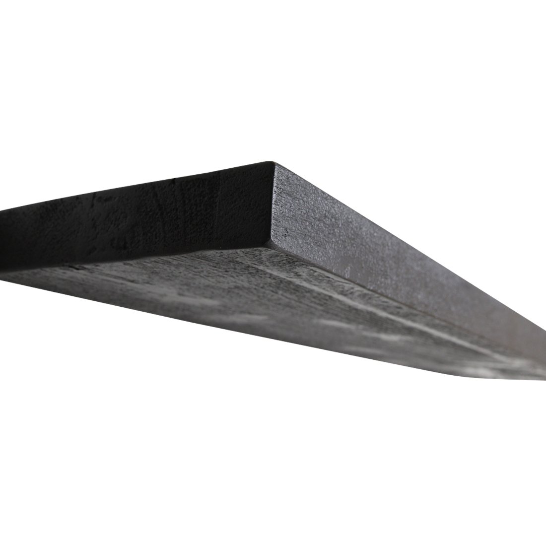 Raw Materials Schwarzes Hängendes Wandregal 80x18x3,8cm