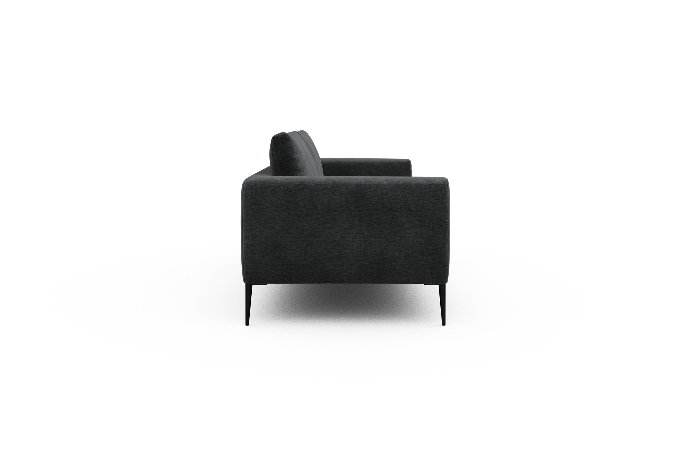Sofa Paul 3-Sitzer Smooth-Deep-Warm-Grey