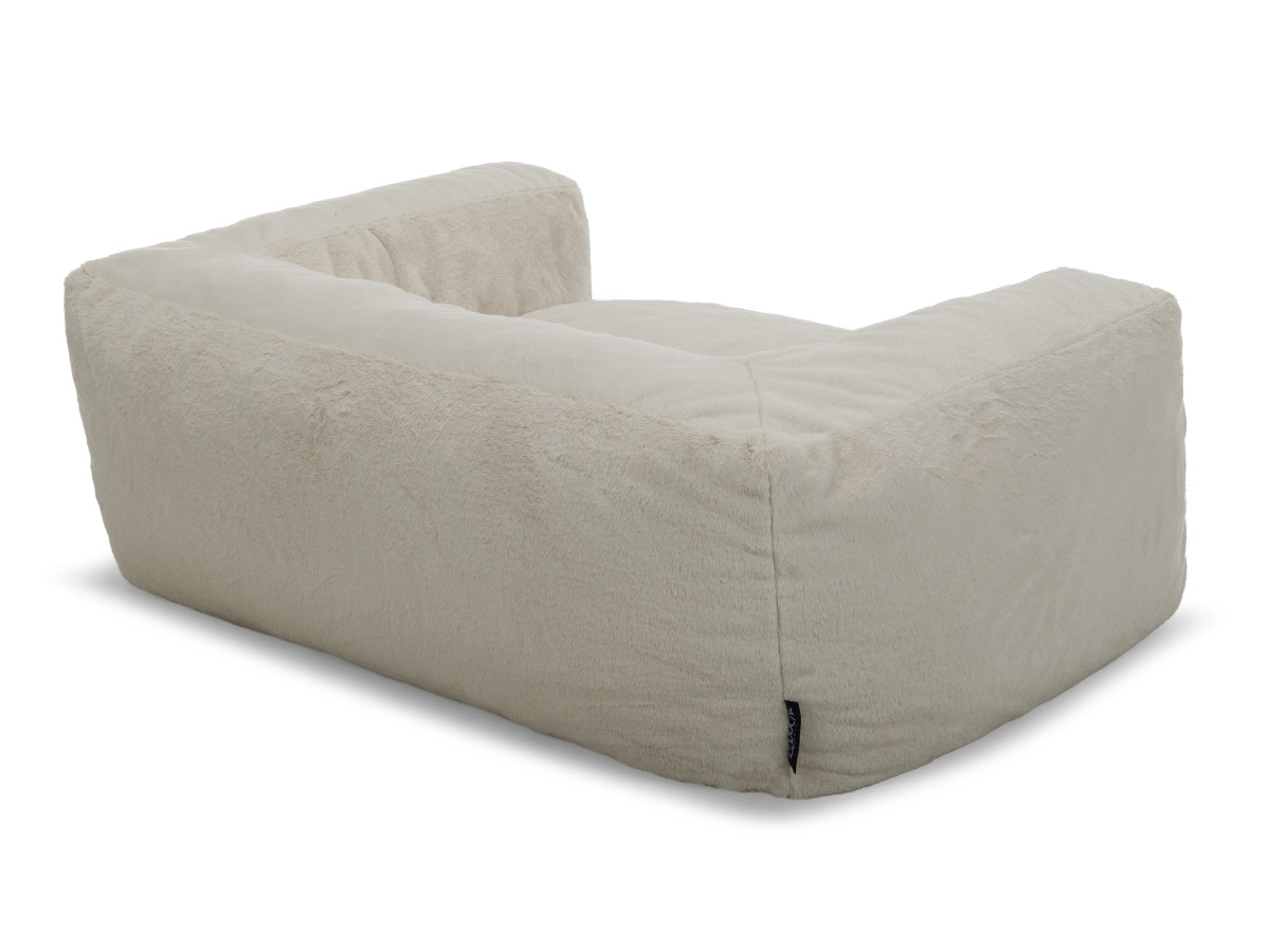 Bobochic Salto Hundekorb Kunstfell Beige, Größe M (80 cm)