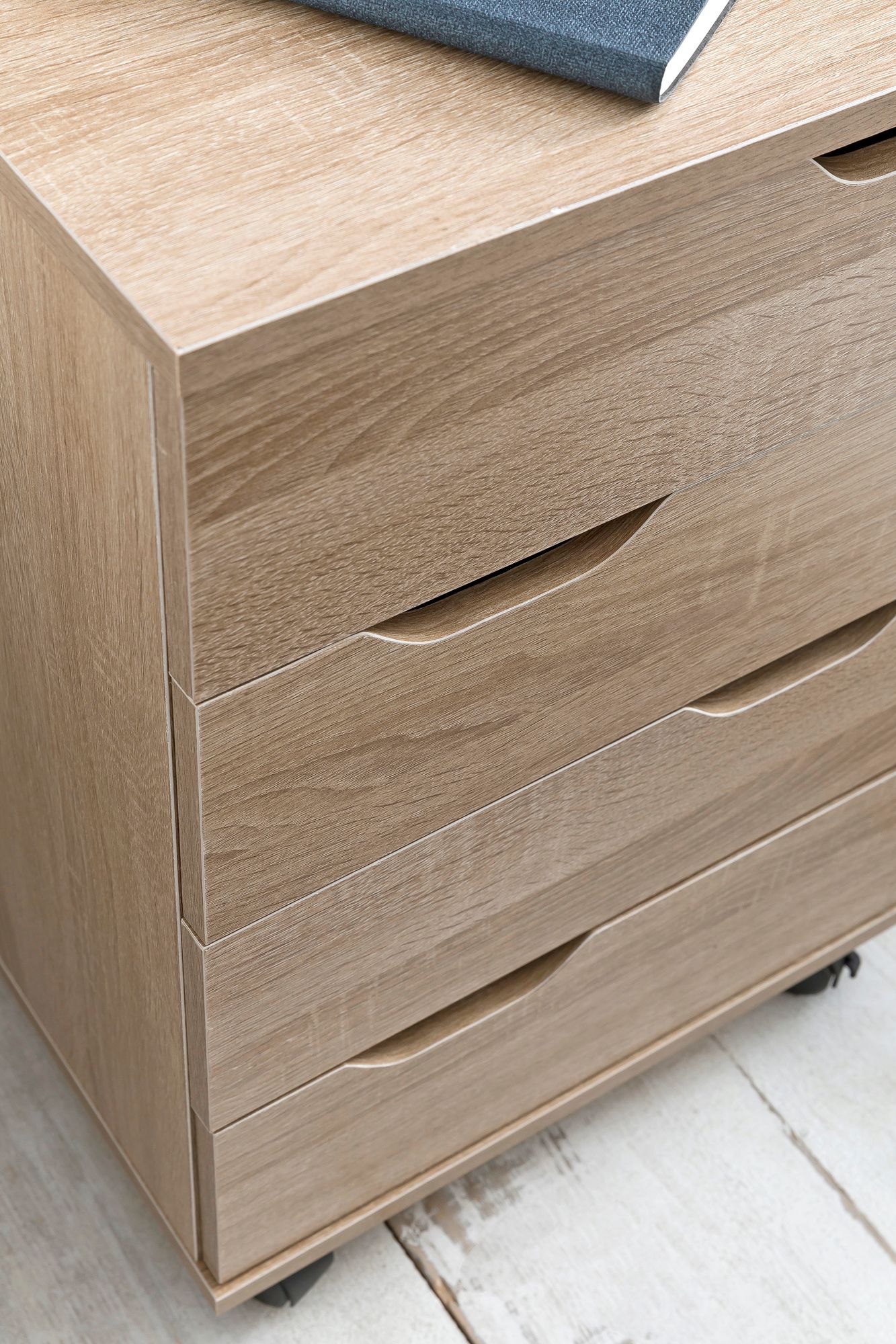 Rollcontainer Lystrup Braun 40 × 40 × 60 cm