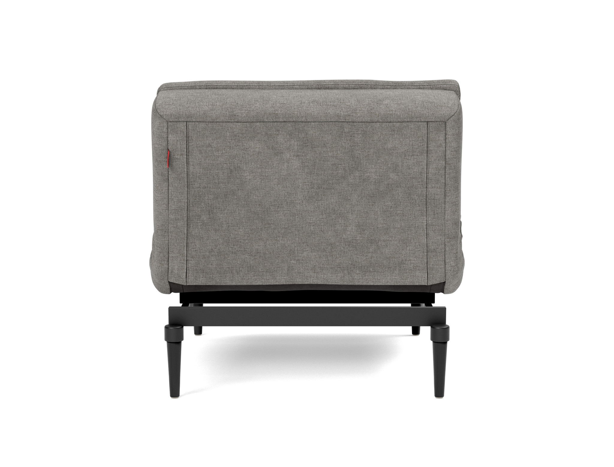 Sessel Dublexo Flachgewebe Avella 282-Warm-Grey Beine Styletto Eiche schwarz