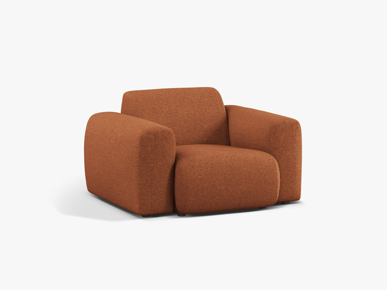 Micadoni Sessel Molino Chenille Eden Ziegel