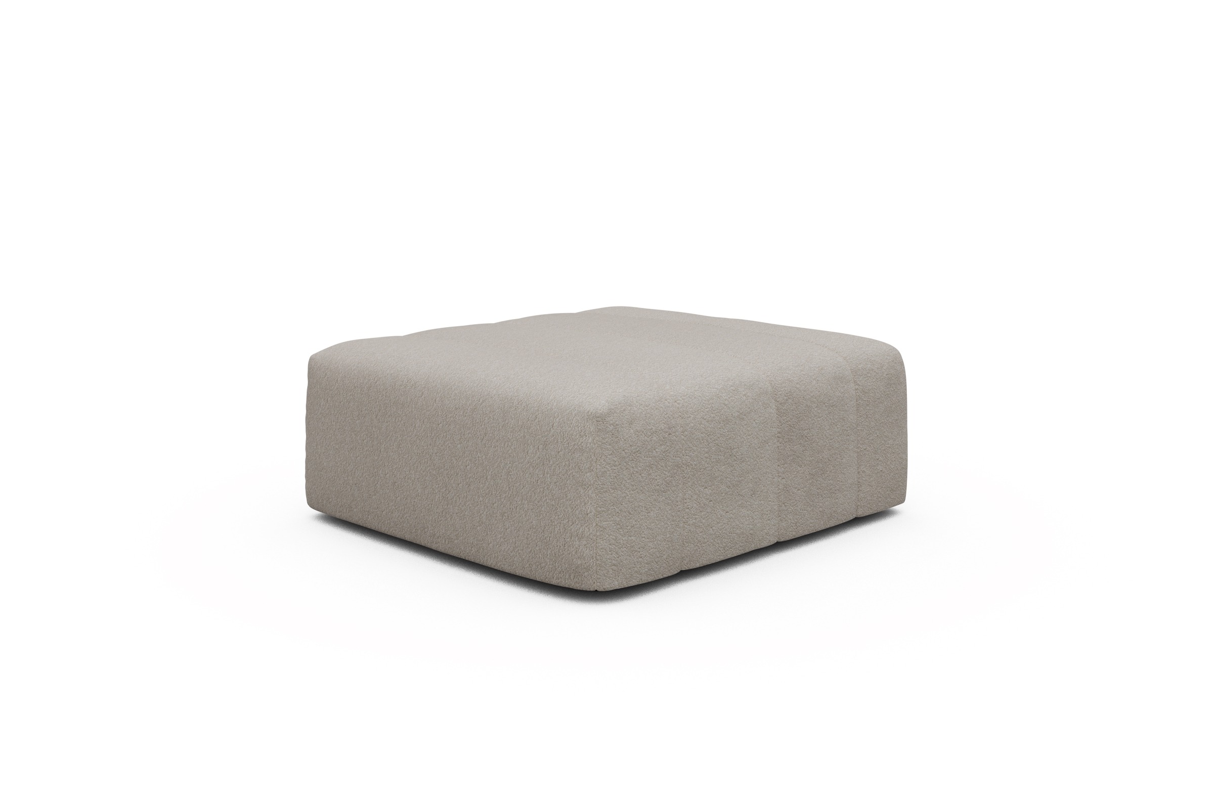 Sitzhocker Hugo Ottomane Aivi-Lace-Beige