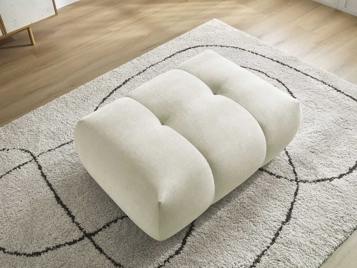 Bobochic Fuji Pouf Stoff Beige