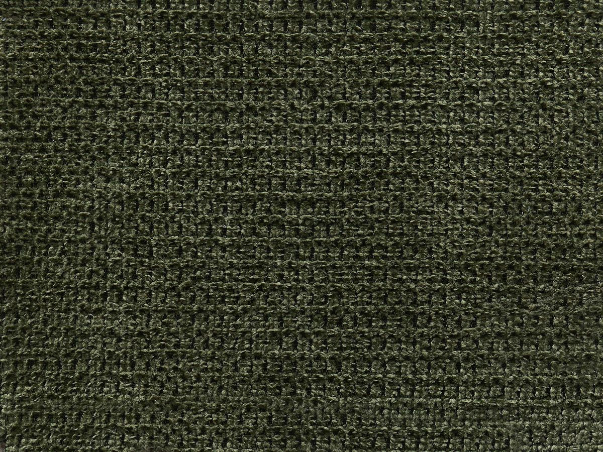Bobochic Leopold Pouf Melange-Stoff Dunkelgrün