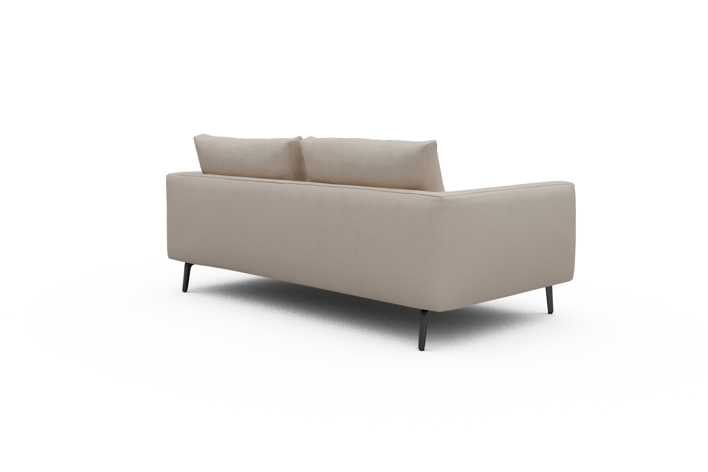 Sofa Karl 2-5-Sitzer Cordufine-Off-White