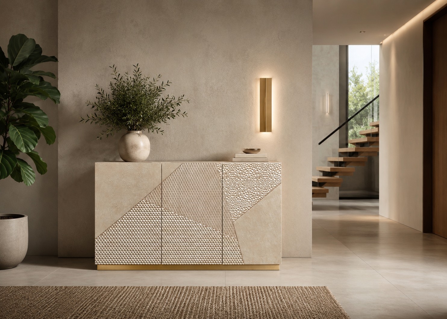 Livin Hill Sideboard Stilig Eiche 3-türig