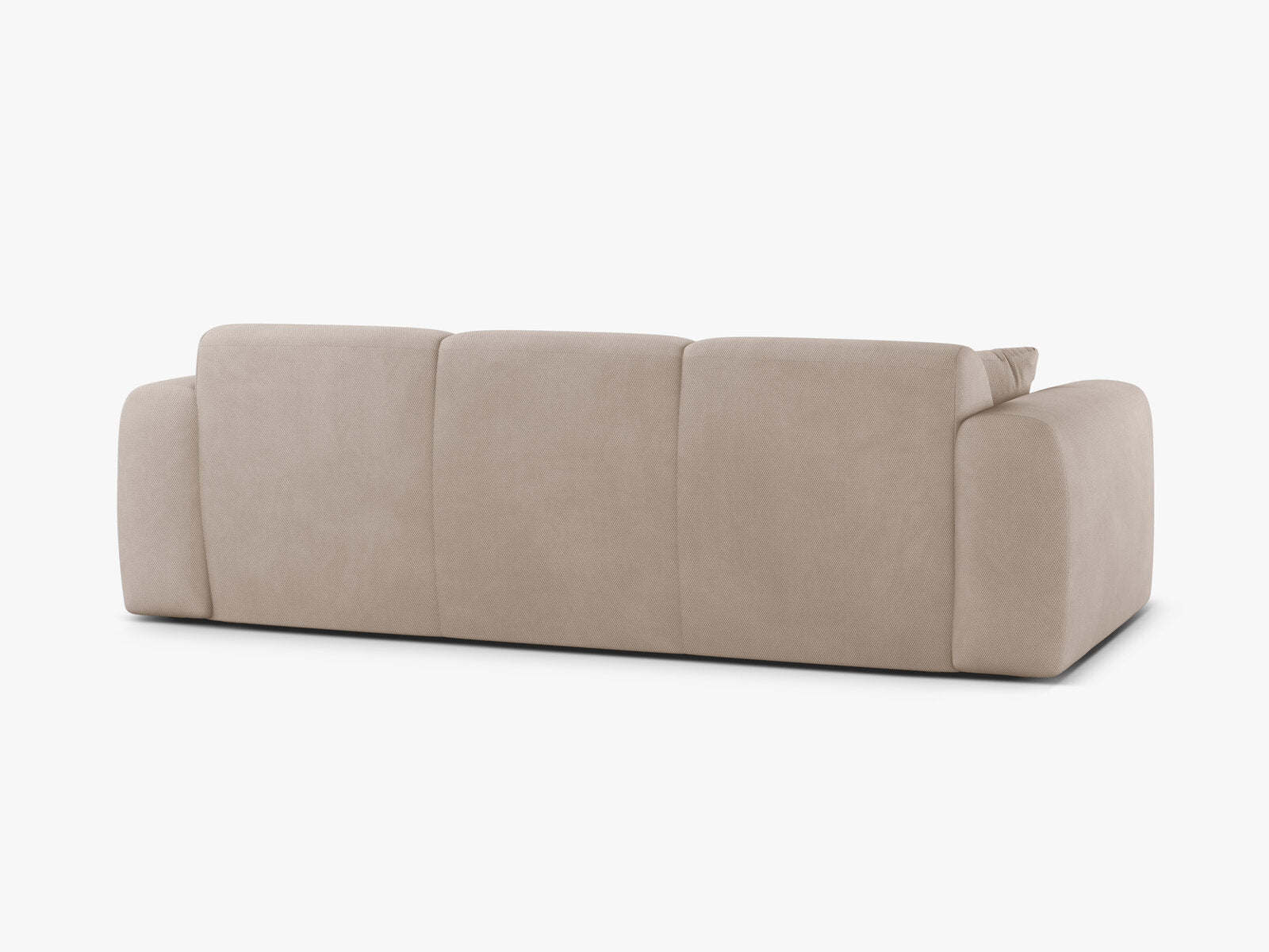 Micadoni Sofa Molino 3-Sitzer Strukturierter Stoff Rebel Beige