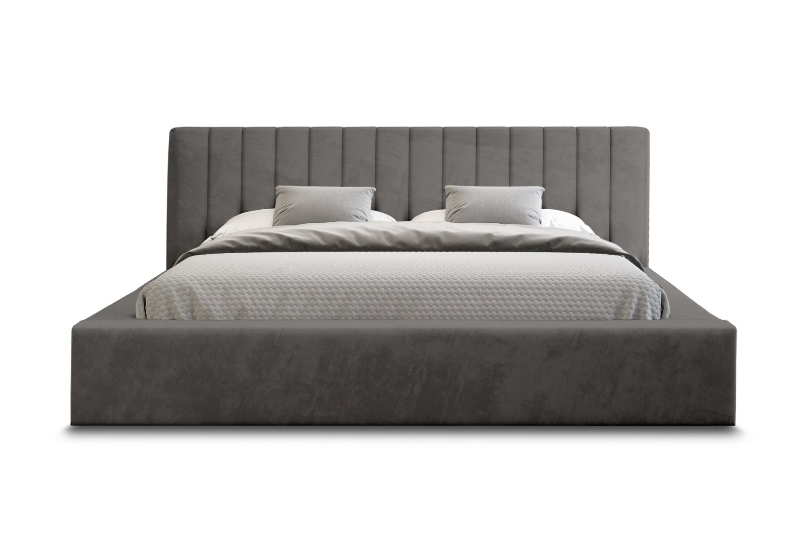 Polsterbett Carno Chenille 140x200 mit Holzrahmen Ditra-New 14