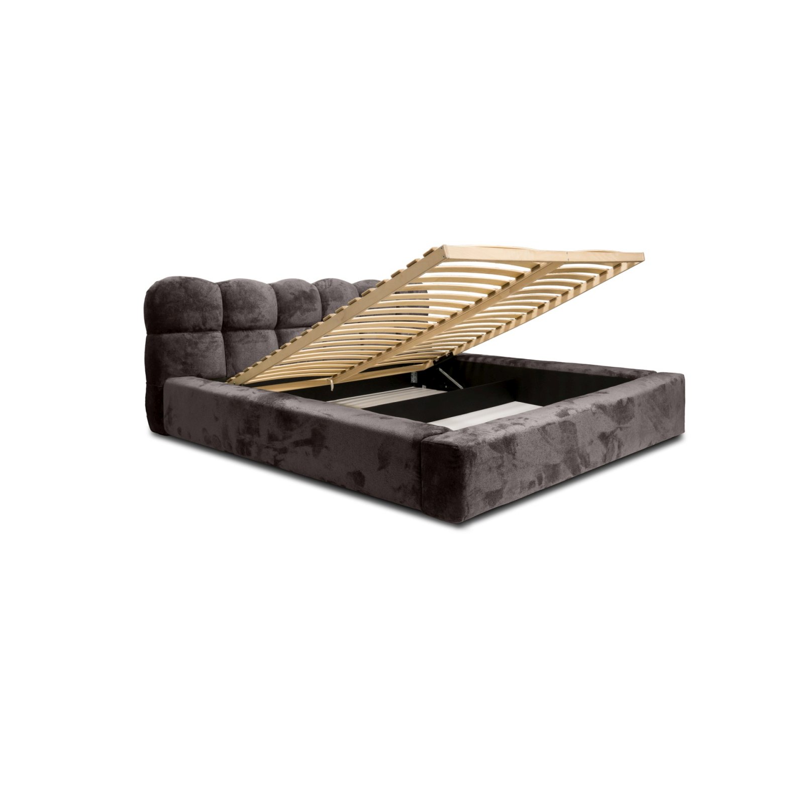 Polsterbett Vento-New Chenille 140x200 mit Holzrahmen Tender Way 97