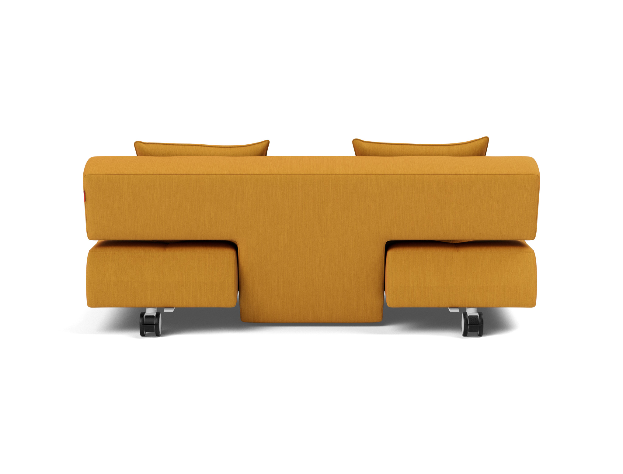 Schlafsofa Long Horn D.E.L. Flachgewebe Elegance 507-Burned-Curry