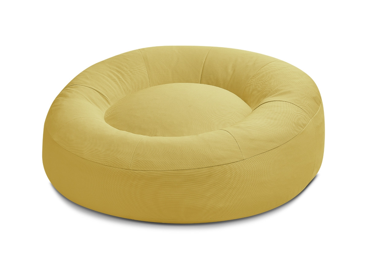 Bobochic Eloane Pouf Stoff Gelb, 150 cm