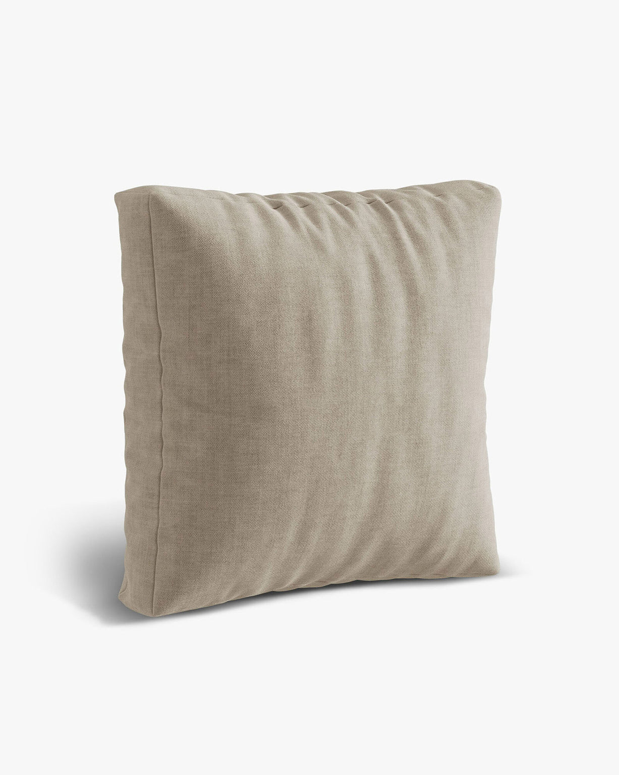 Micadoni Kissen Martina Strukturierter Stoff Boston Helles Beige 65x65