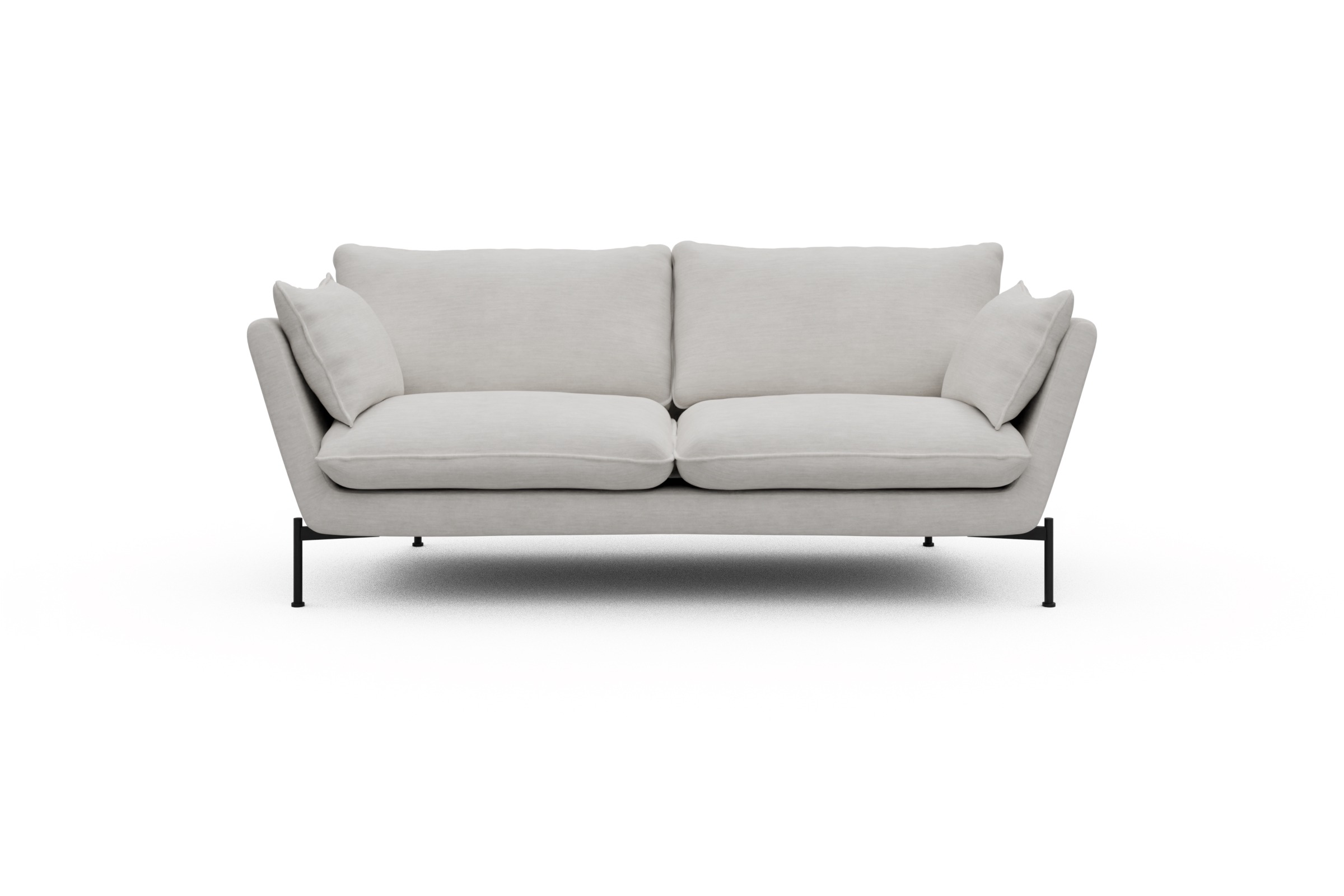 Skandi Home Sofa Anton 2-Sitzer Vivus-Dusty-Off-White moebelfaktor