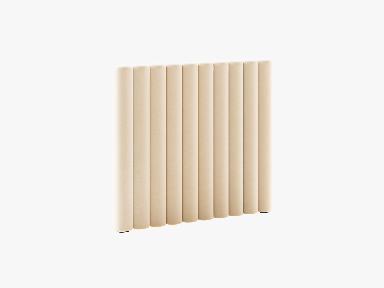 Micadoni Mistero Samtiger Kopfteil 80 cm Samt Paris Nude 100x95