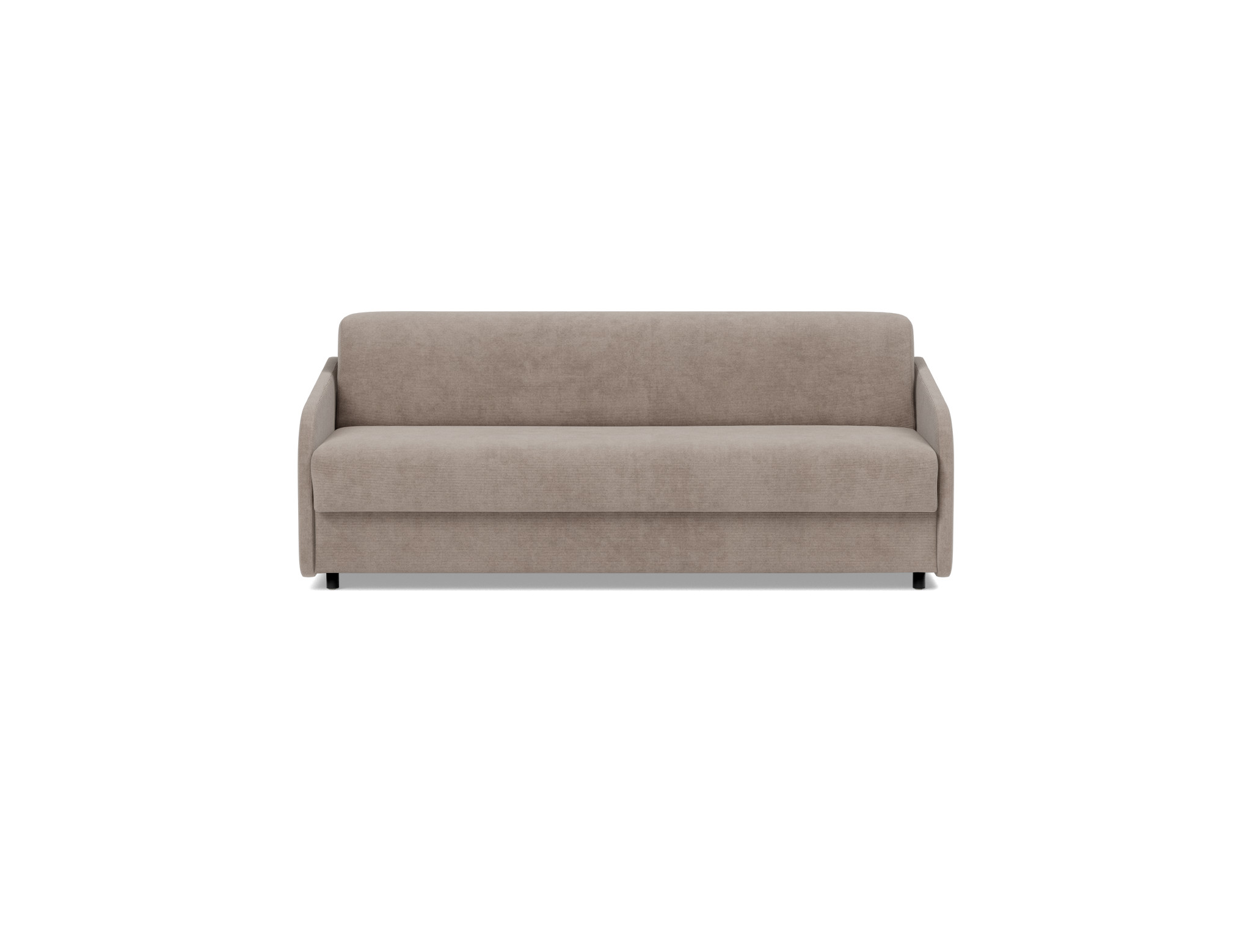Schlafsofa Eivor mit Memory-Matratze 160 Kord Cordufine 318-Beige