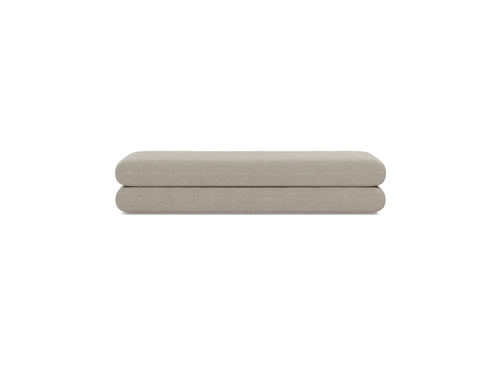 Tagesbett Circlus Strukturierter Stoff Kenya 579-Gravel