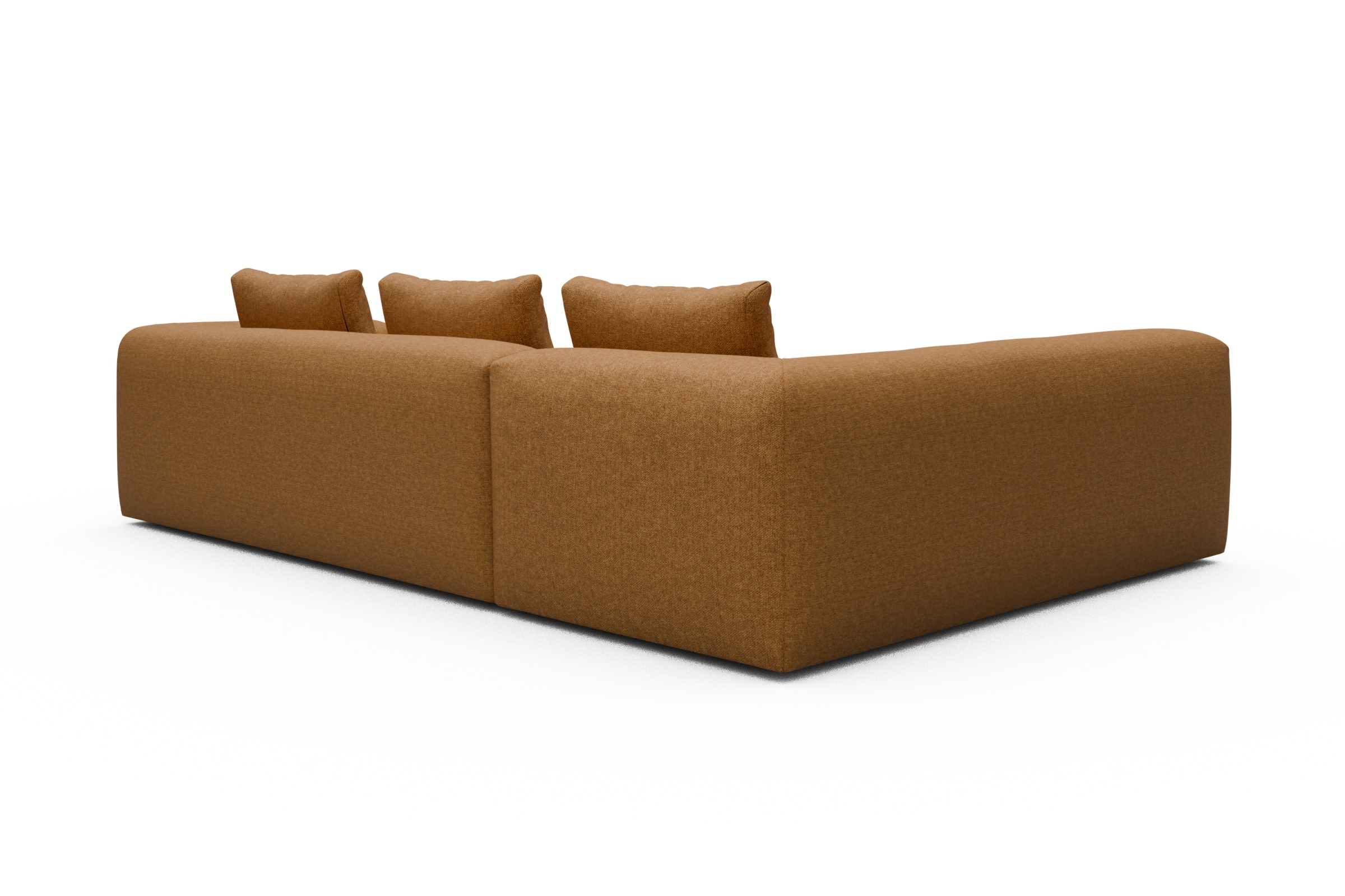 Ecksofa Fred 2x 2,5-Sitzer links offen Sama-Cur
