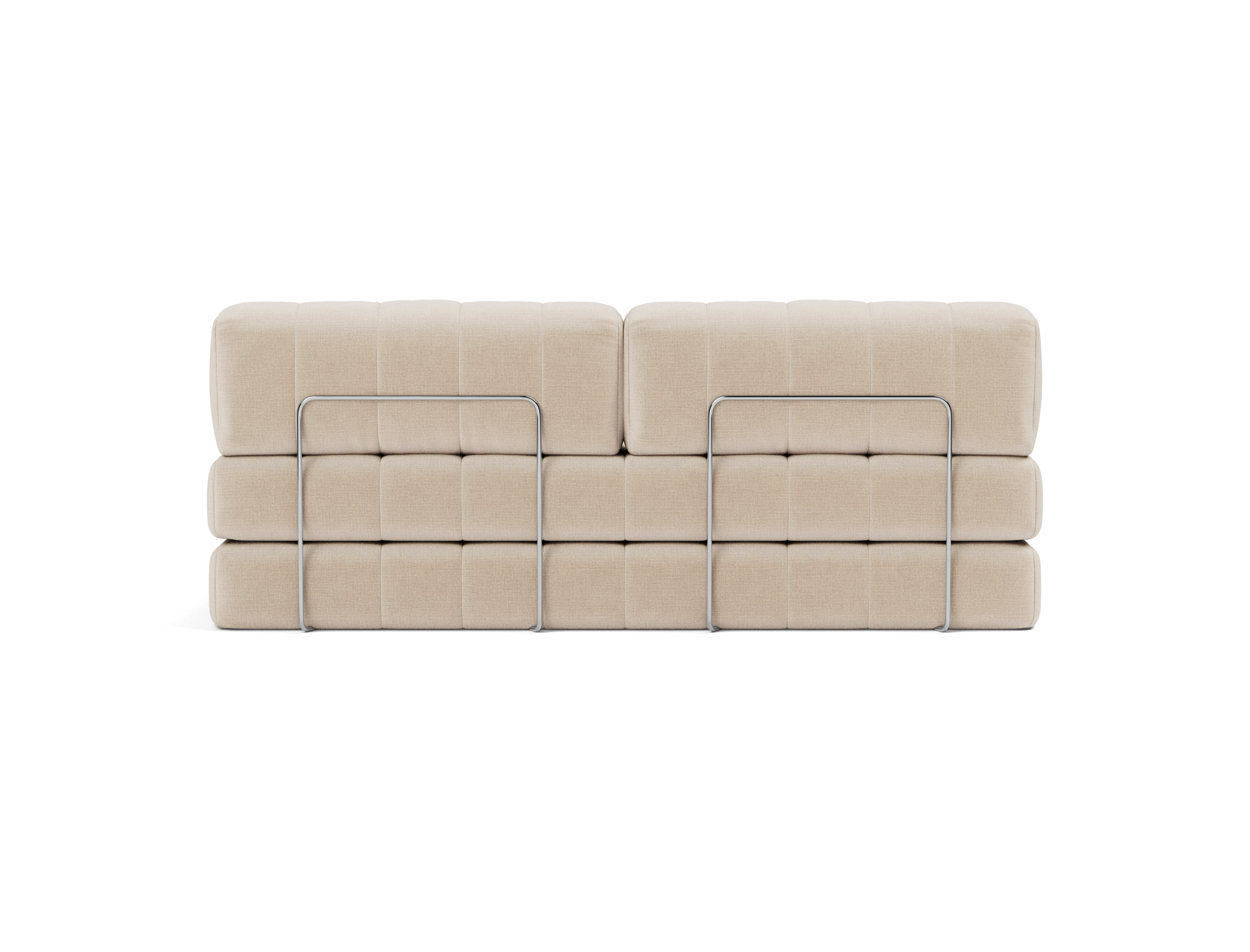 Schlafsofa CozyPad Chenille Esina 410-Almond-Beige