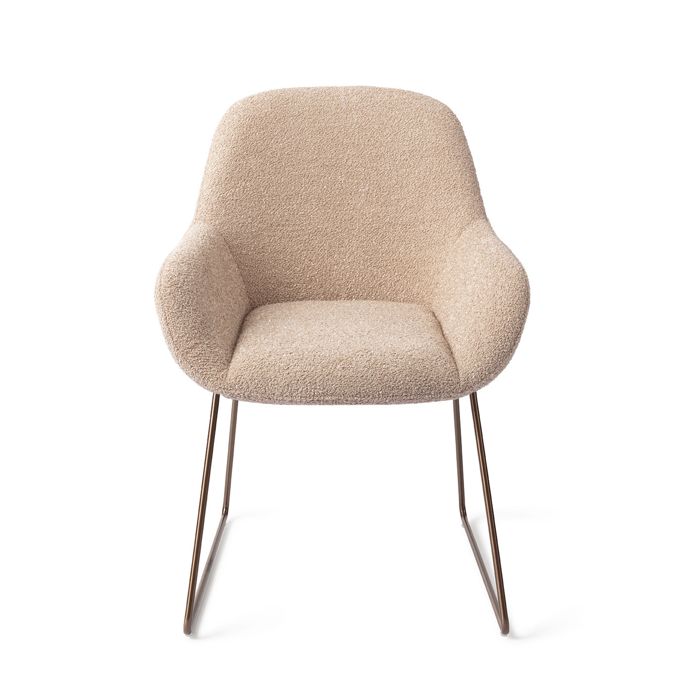 Jesper Home Esszimmerstuhl Kushi Flax Relax Slide Rose
