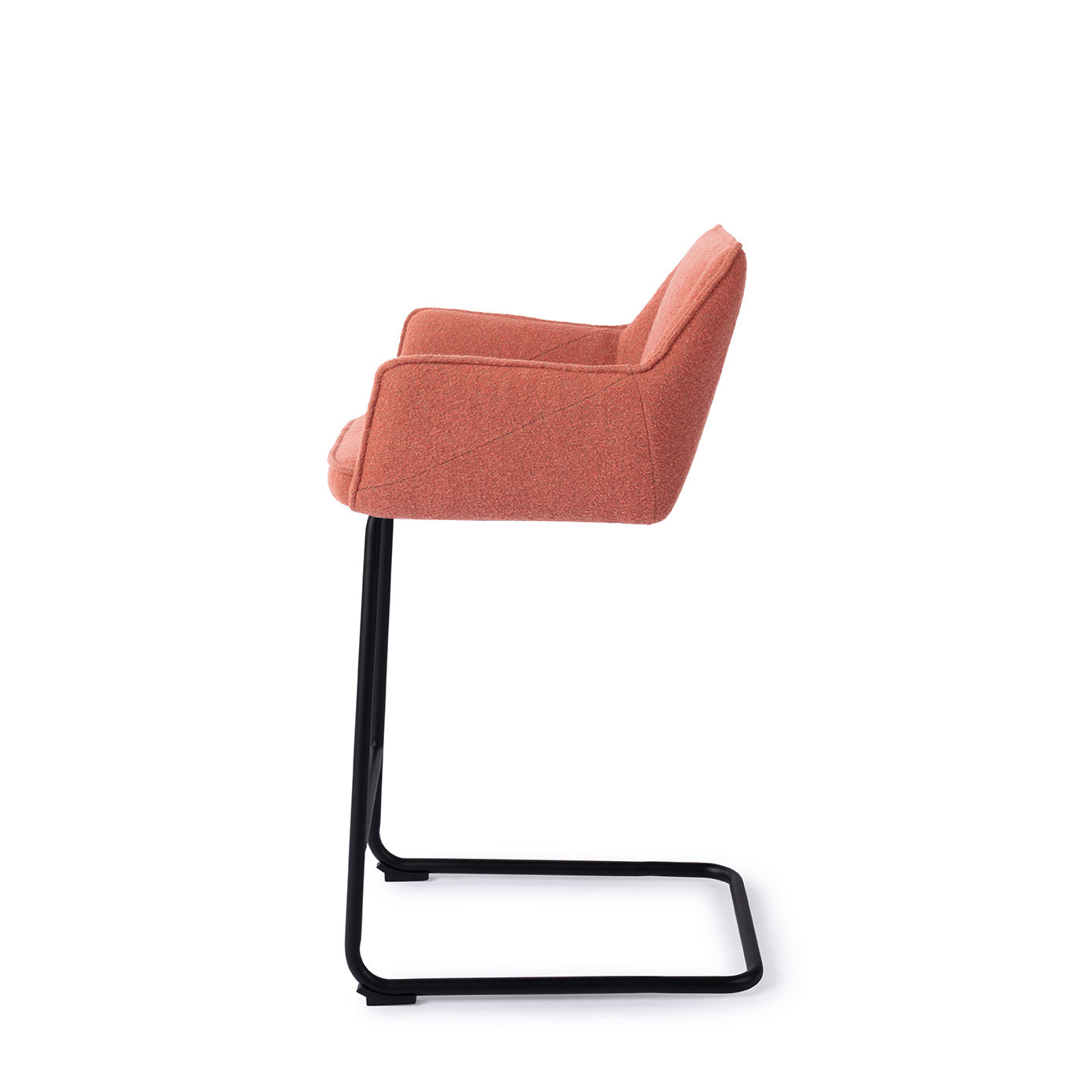 Jesper Home Barhocker Tome Shabby Saffron Arch Schwarz Tresenhöhe 65 cm