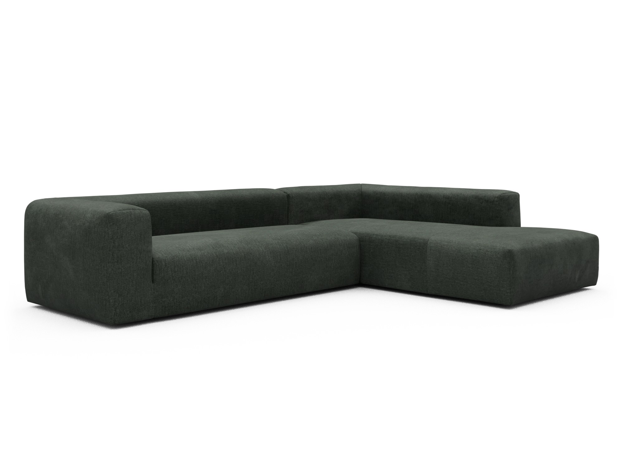 Skandi Home Ecksofa Fred Relax-Ecke rechts mit 2,5-Sitzer Aivi-Pine-Green moebelfaktor