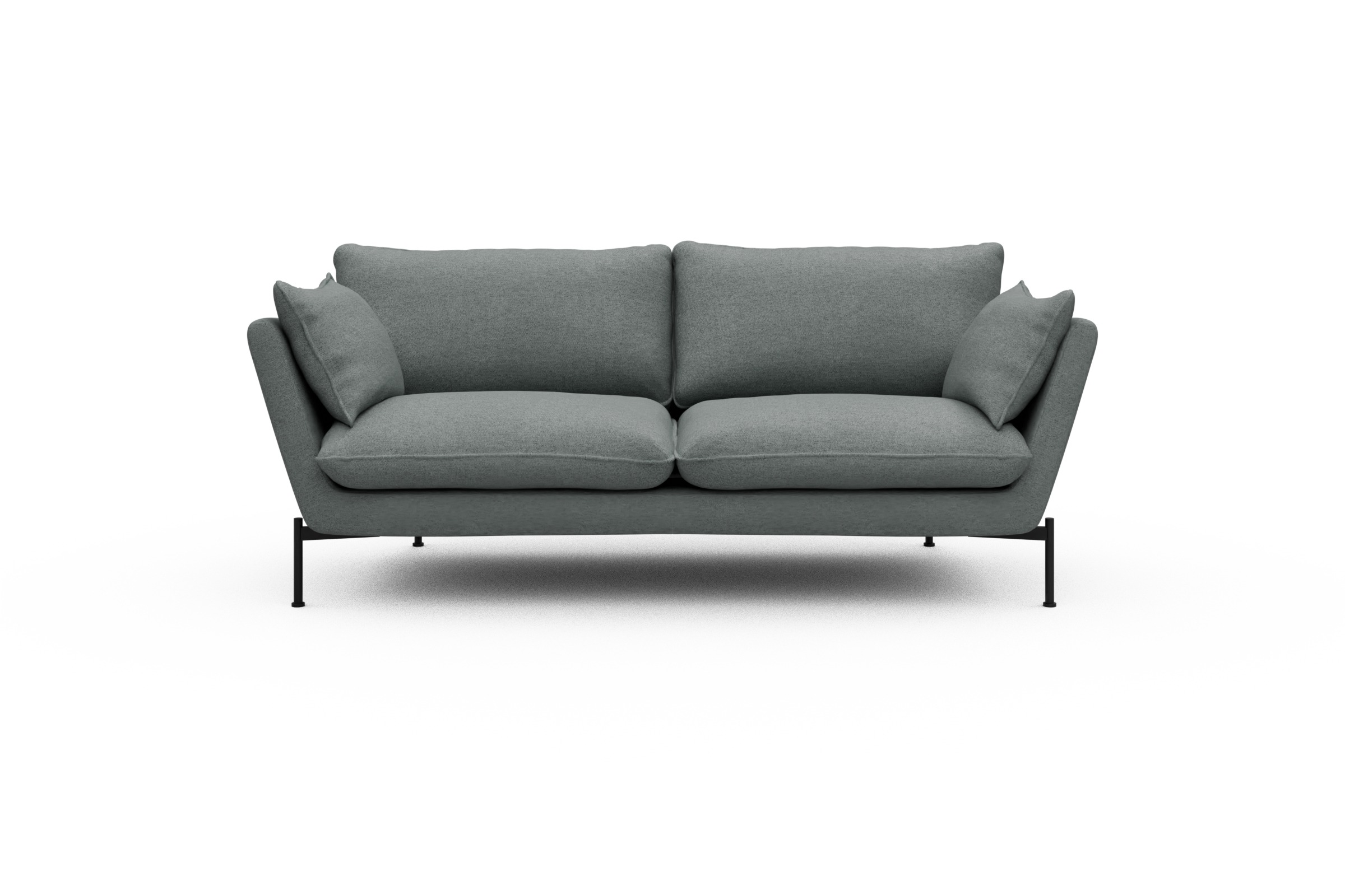 Skandi Home Sofa Anton 2-Sitzer Denari-Soft-Grey moebelfaktor