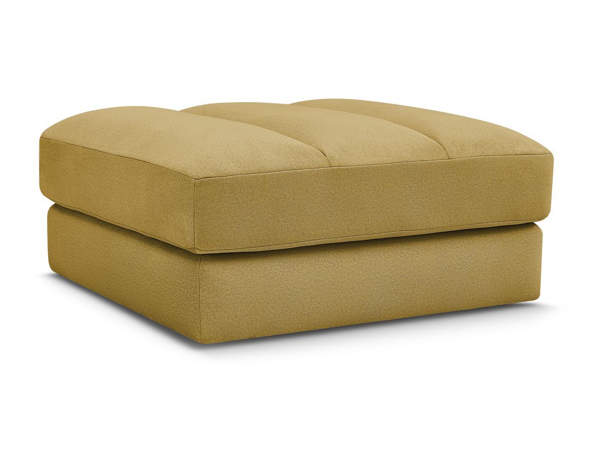 Bobochic Sierra Pouf Samt Gelb