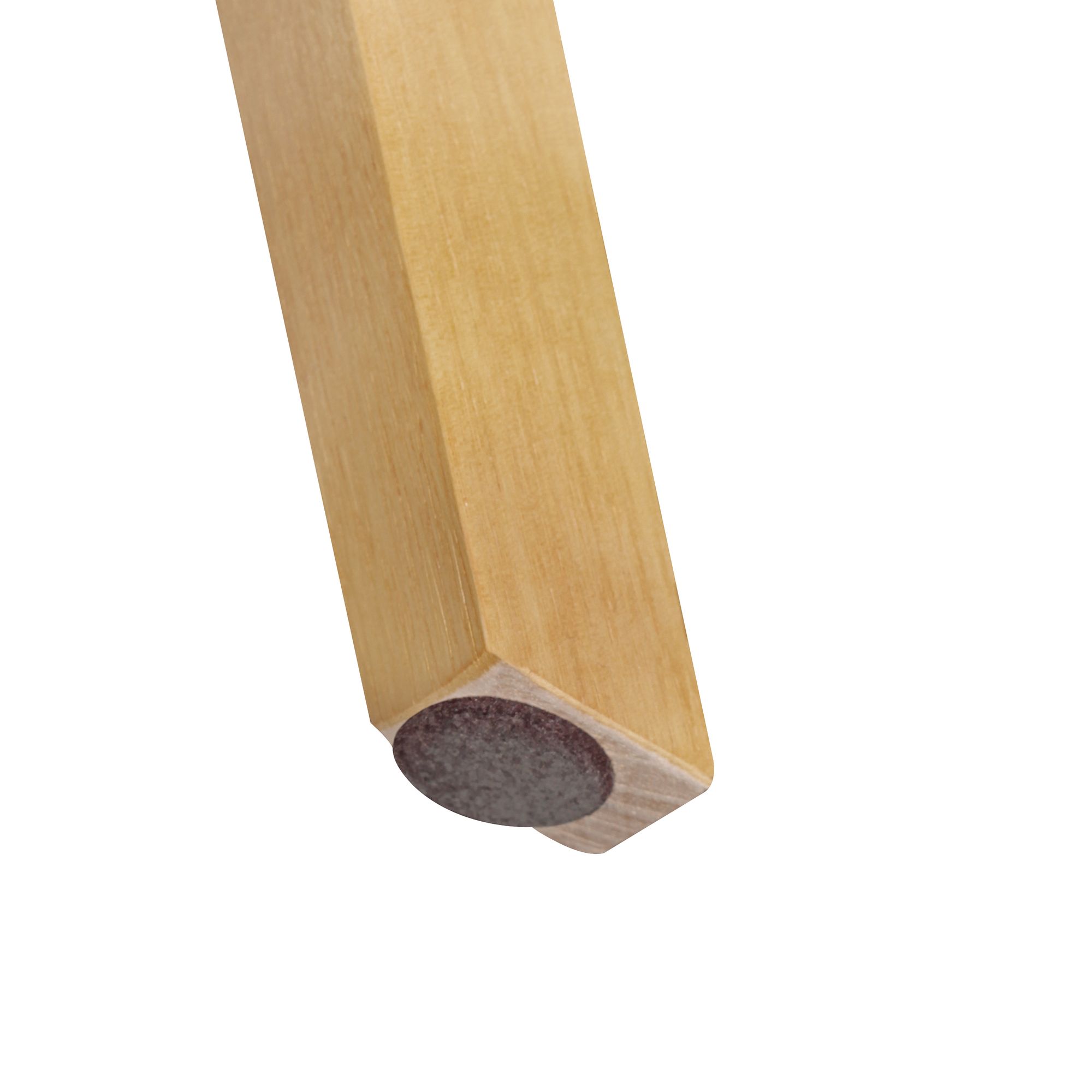 Polsterstuhl Arna Kunstleder Grau 49 × 52 × 87 cm