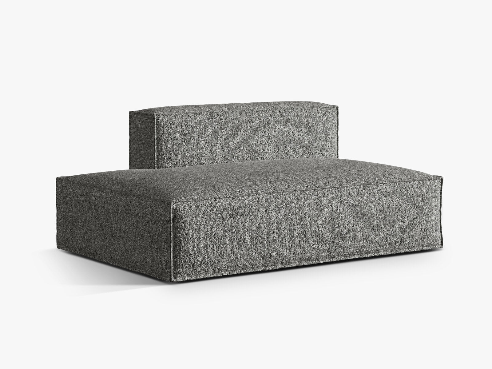 Micadoni Modul Nuria 3-Sitzer Links Boucle Graphit