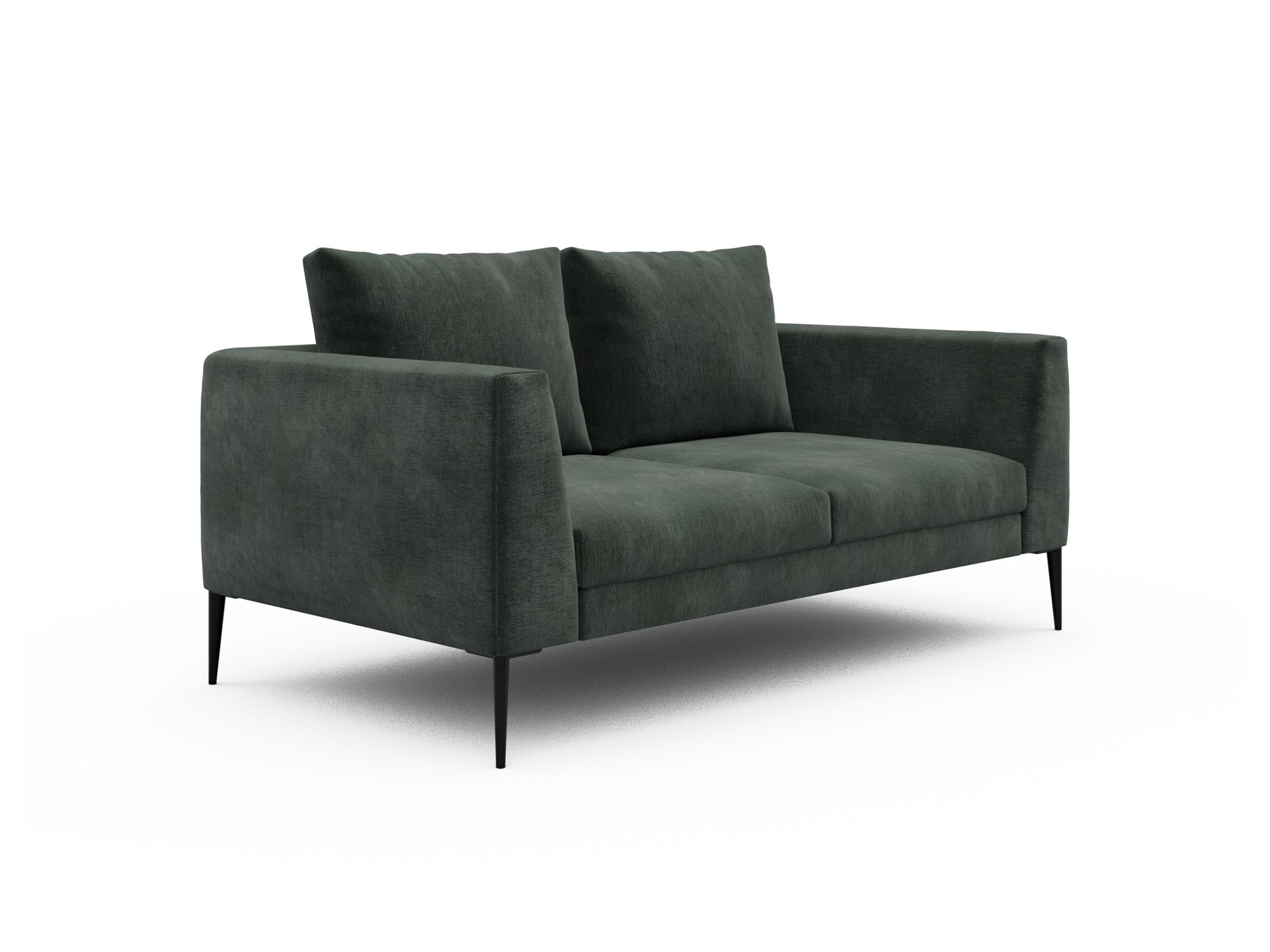 Skandi Home Sofa Paul 2-Sitzer Smooth-Laurel-Green moebelfaktor