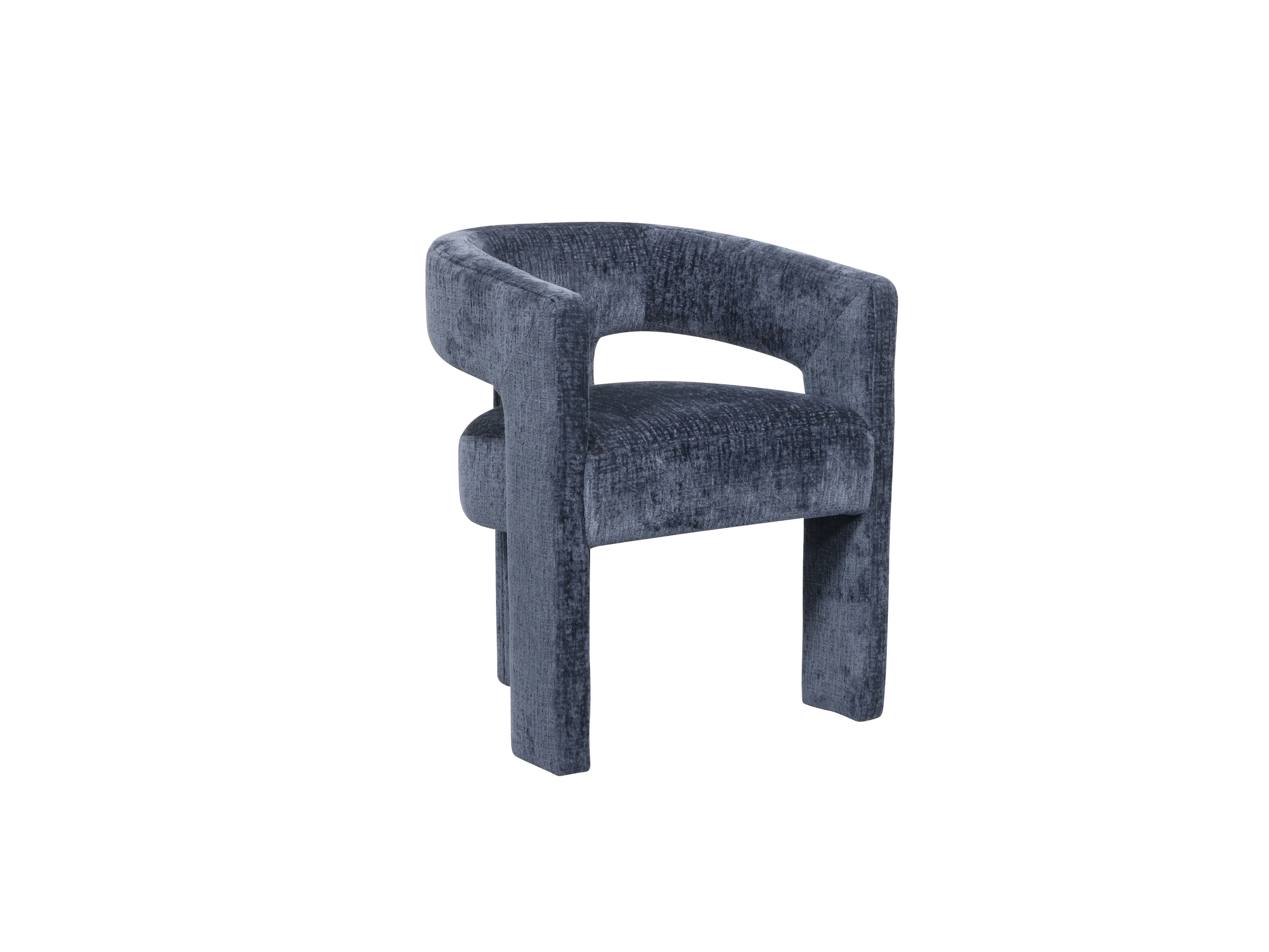 Livin Hill Set Leith: 4× Polsterstuhl Marineblau