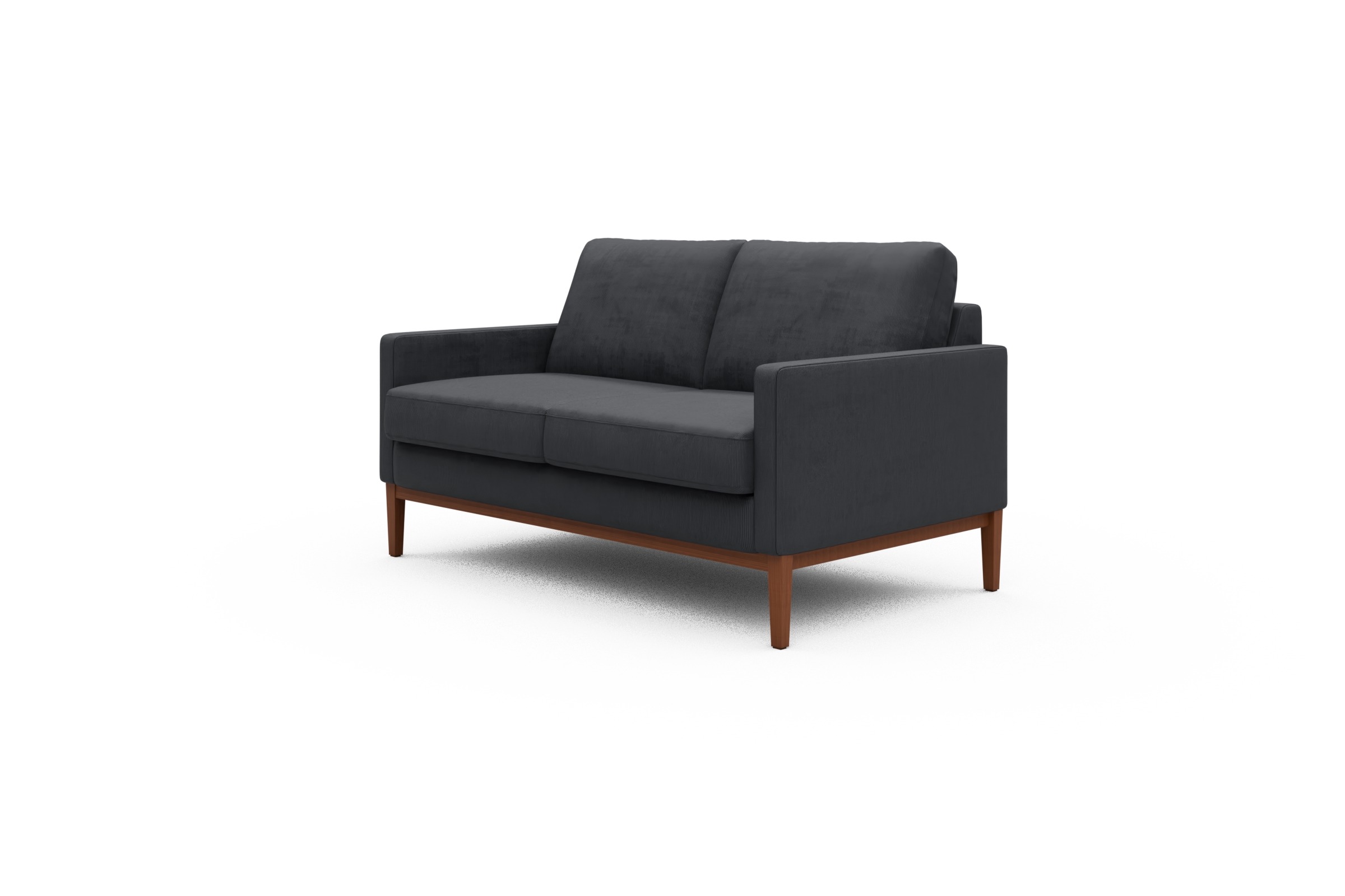 Sofa Bodo 2-Sitzer Cordufine-Slate-Grey