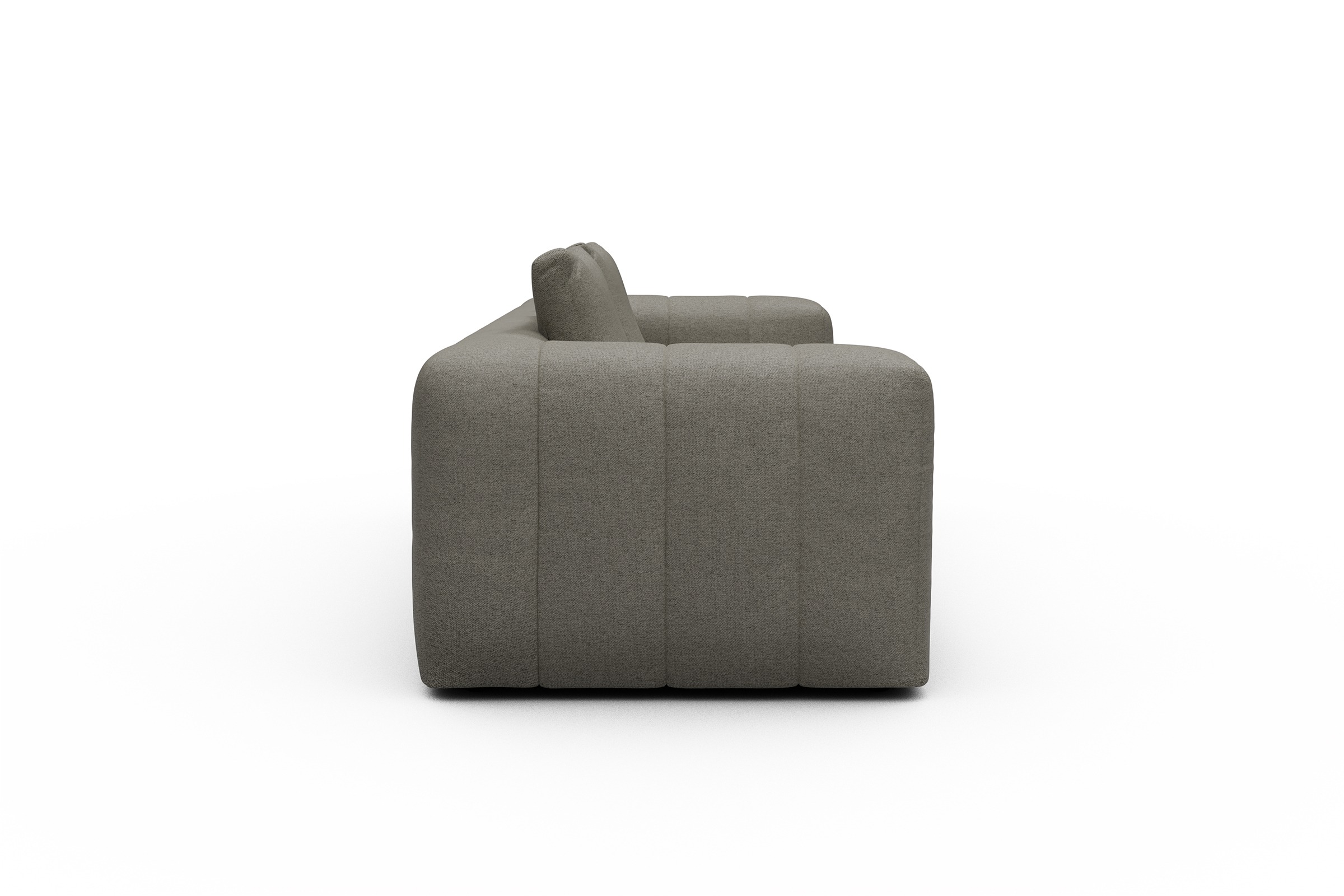 Sofa Hugo 3-Sitzer Denari-Warm-Grey