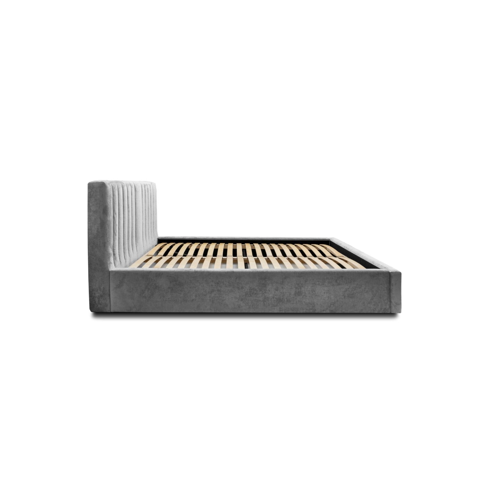 Polsterbett Velo-Vi Chenille 140x200 mit Metallrahmen Perfect Harmony 82