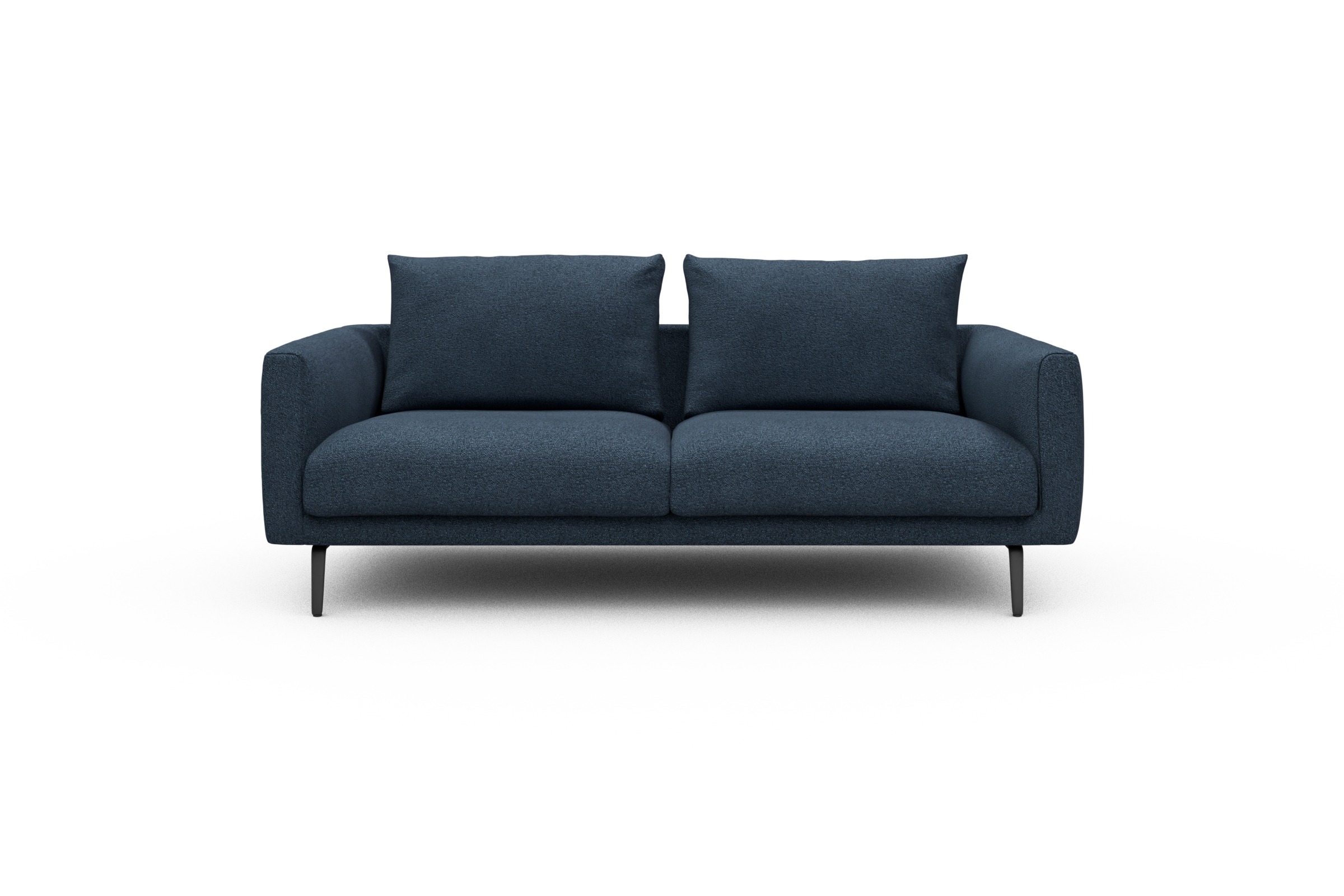 Skandi Home Sofa Karl 2-5-Sitzer Boucle-Blue moebelfaktor